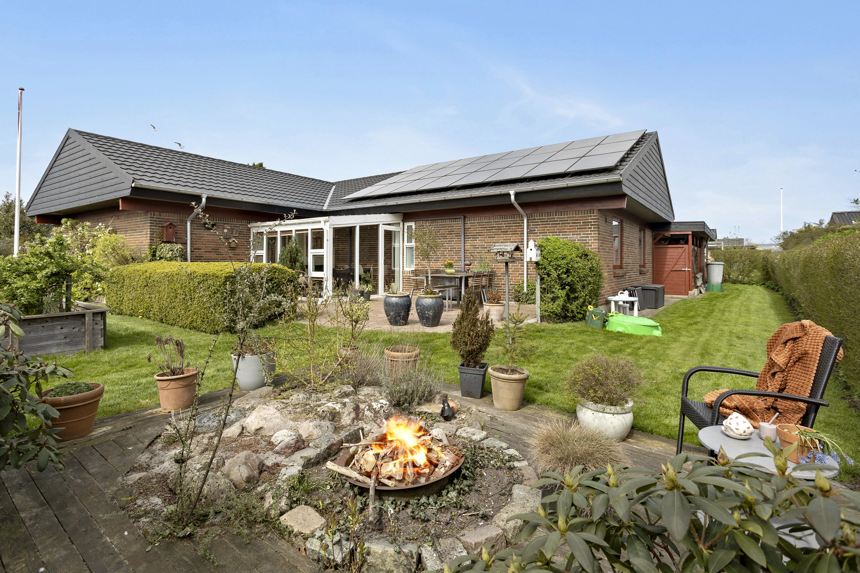 Fremhævet ejendommen billede i fuldskærmstilstand. Billede af Hvedevænget 34, 6600 Vejen