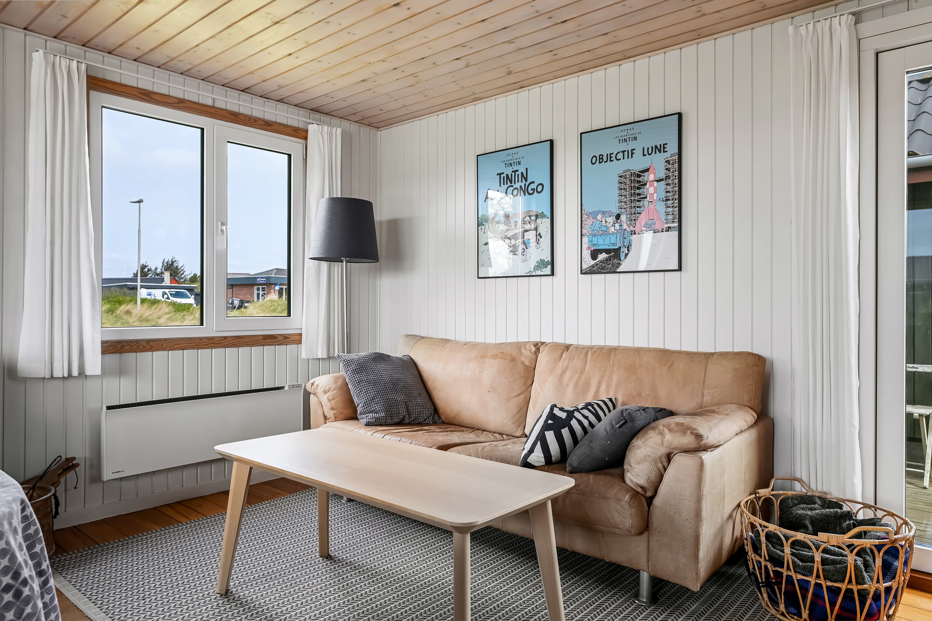 Fremhævet stue billede i fuldskærmstilstand. Billede af Krinkelkrog 2, Rindby Strand, 6720 Fanø