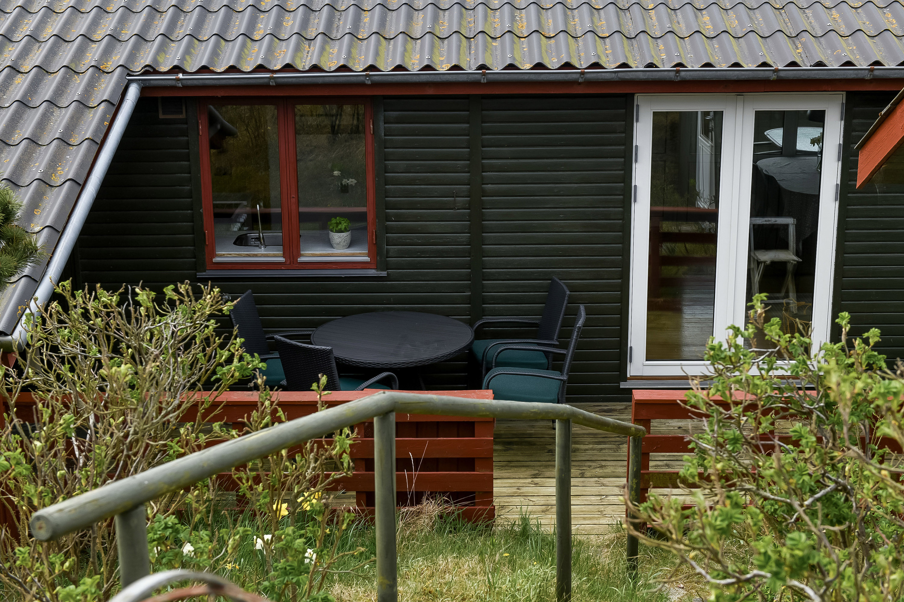 Fremhævet terrasse billede i fuldskærmstilstand. Billede af Krinkelkrog 2, Rindby Strand, 6720 Fanø