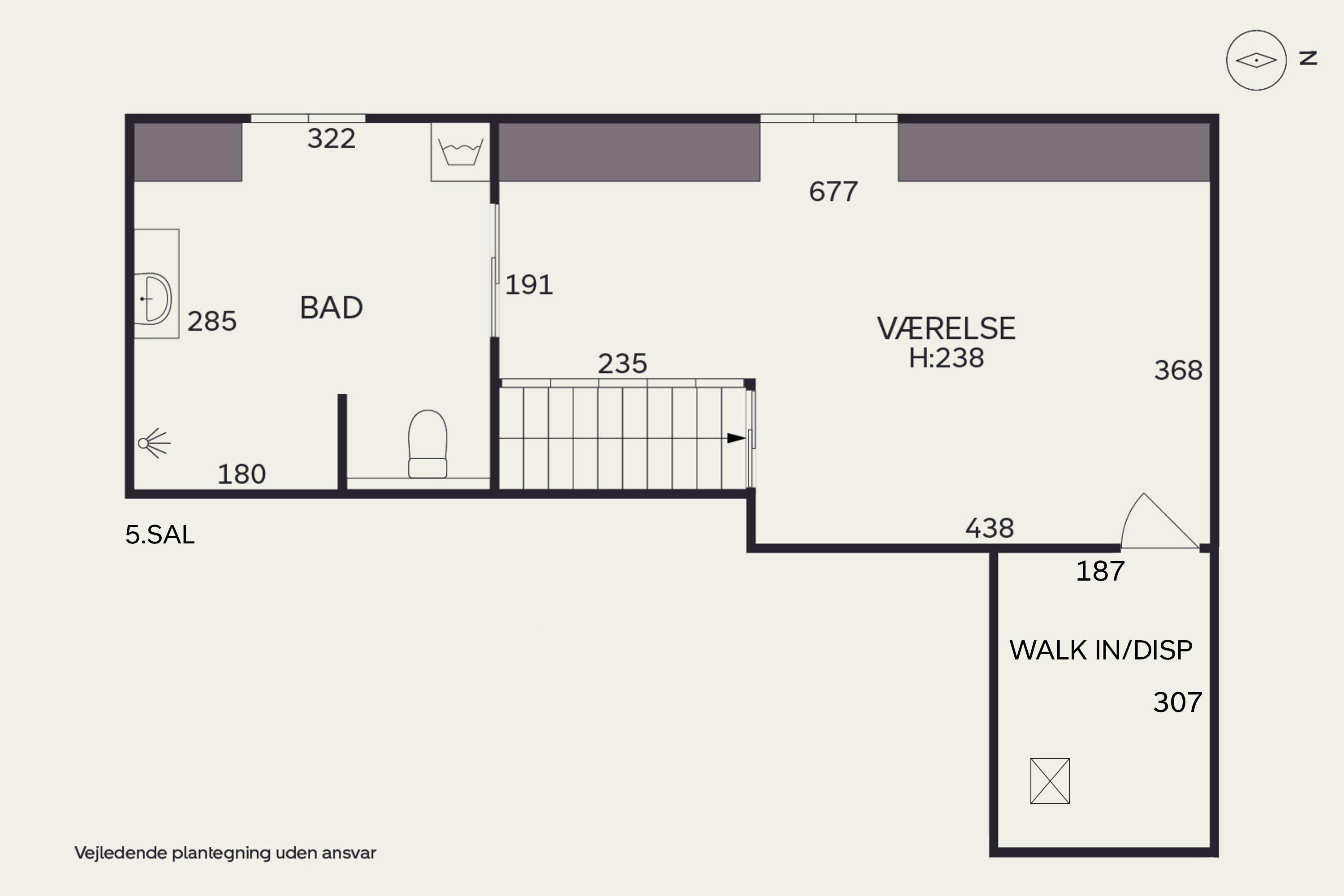 Plantegninger billede af Istedgade 88, 4., 1650 København V
