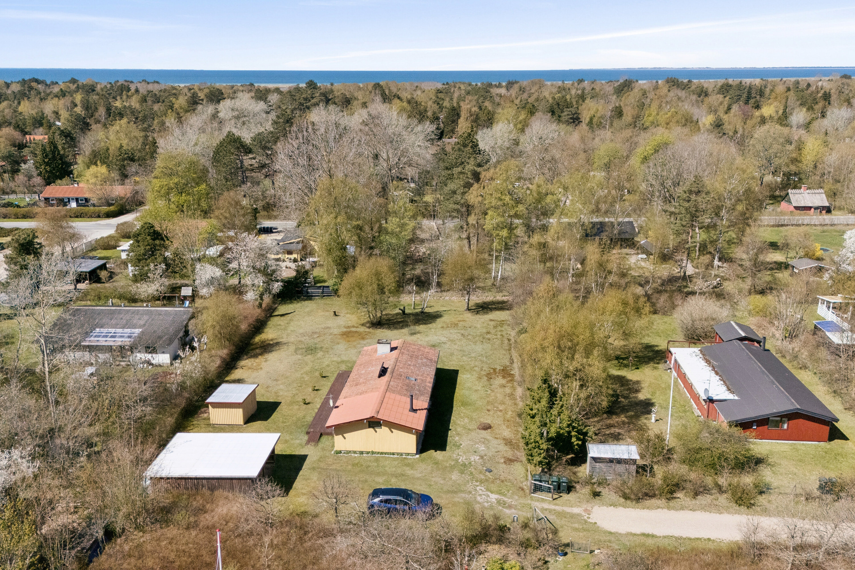 Fremhævet udsigt fra toppen billede i fuldskærmstilstand. Billede af Stenvej 1, Ellinge Lyng, 4560 Vig