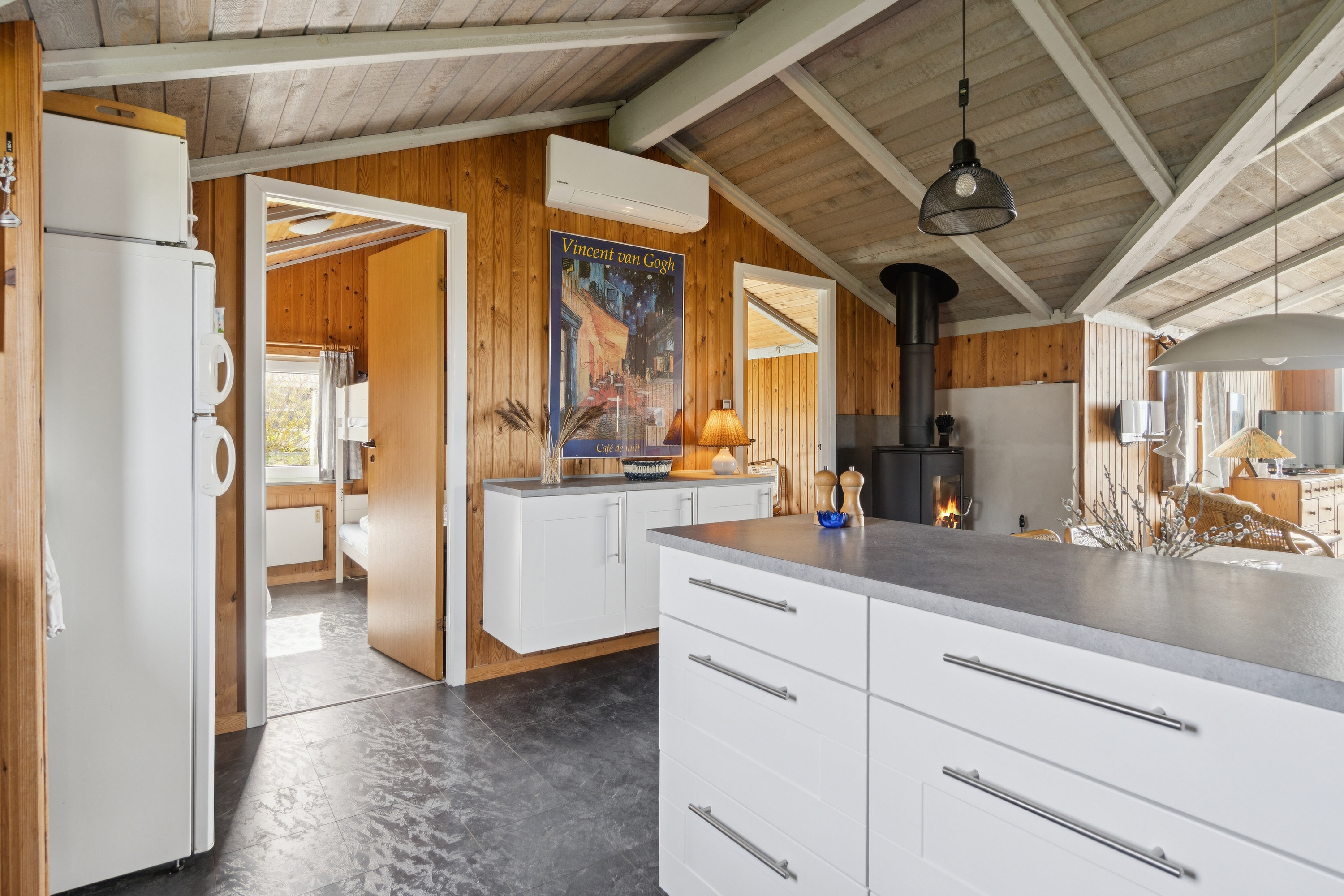 Fremhævet køkken billede i fuldskærmstilstand. Billede af Ingersvej 10, Kærgården, 7770 Vestervig