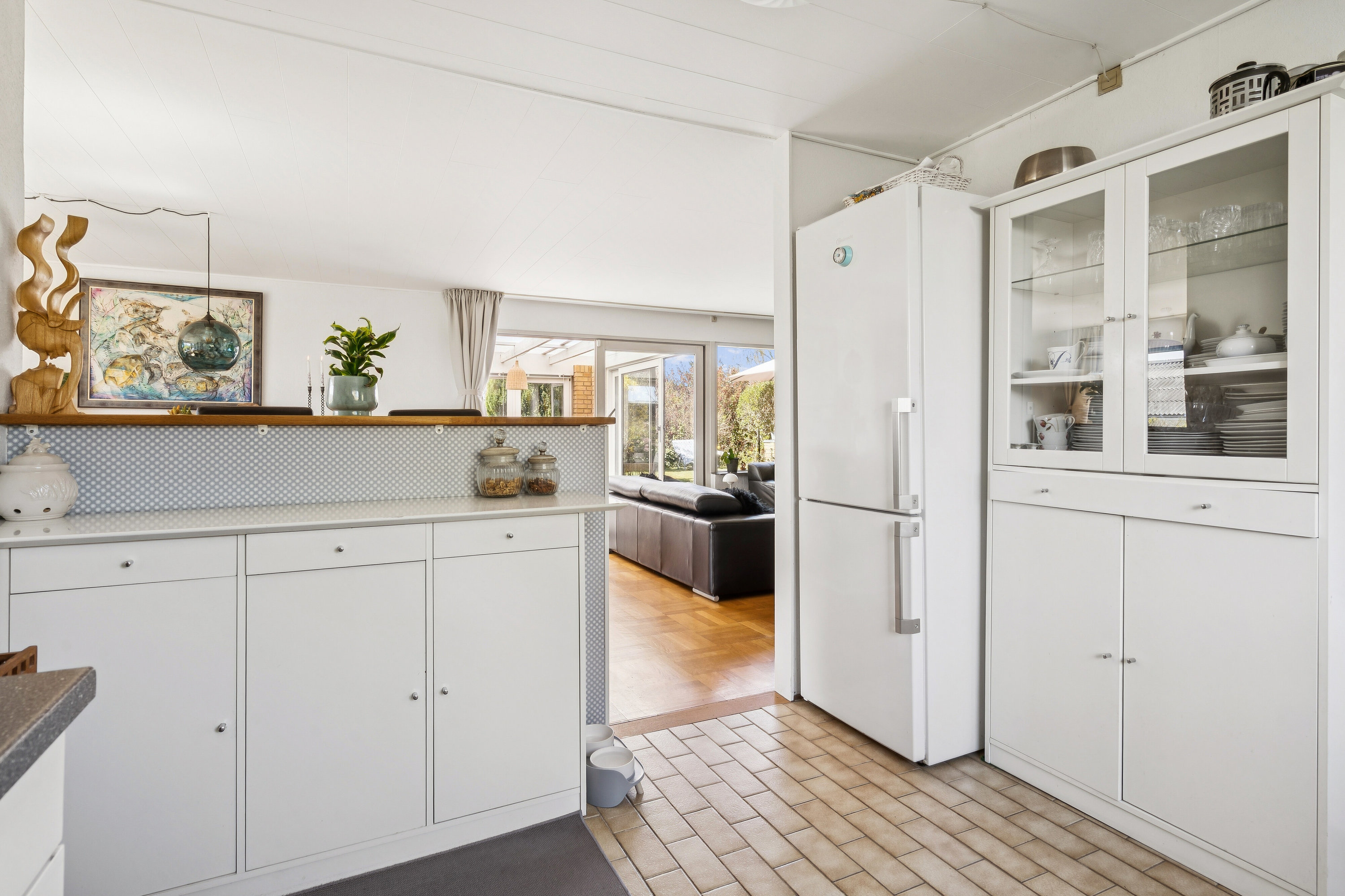 Fremhævet køkken billede i fuldskærmstilstand. Billede af Horsevænget 2, 4130 Viby Sjælland