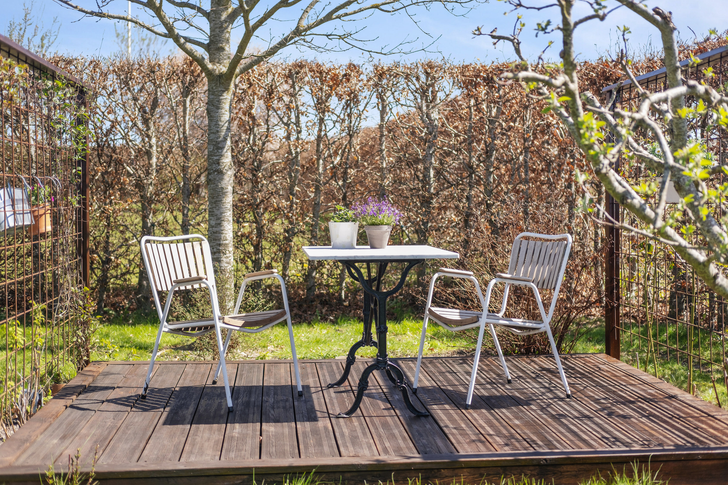 Fremhævet terrasse billede i fuldskærmstilstand. Billede af Vejgården 86, 4160 Herlufmagle
