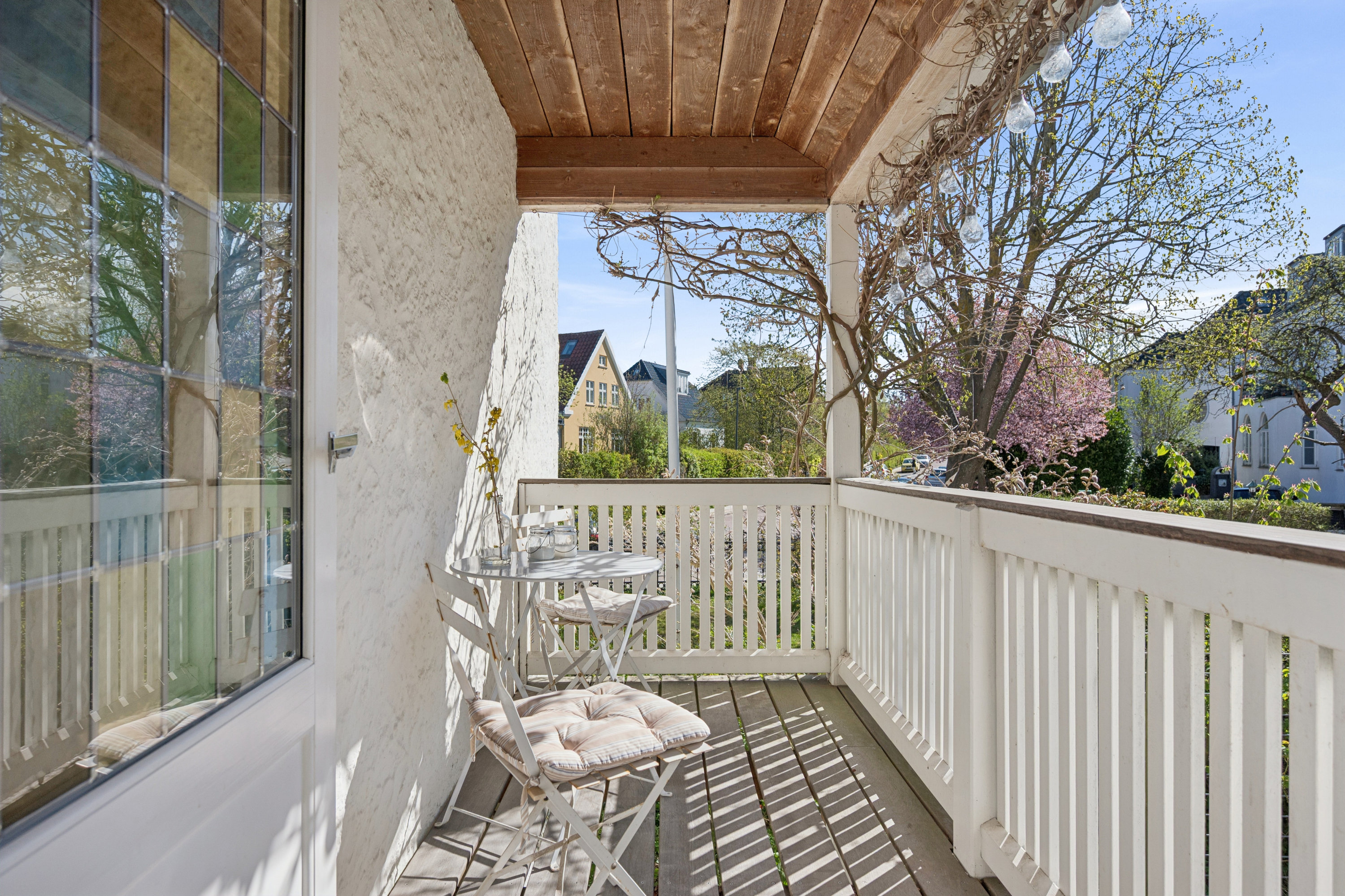 Fremhævet altan billede i fuldskærmstilstand. Billede af Præstegårds Allé 25, 2700 Brønshøj