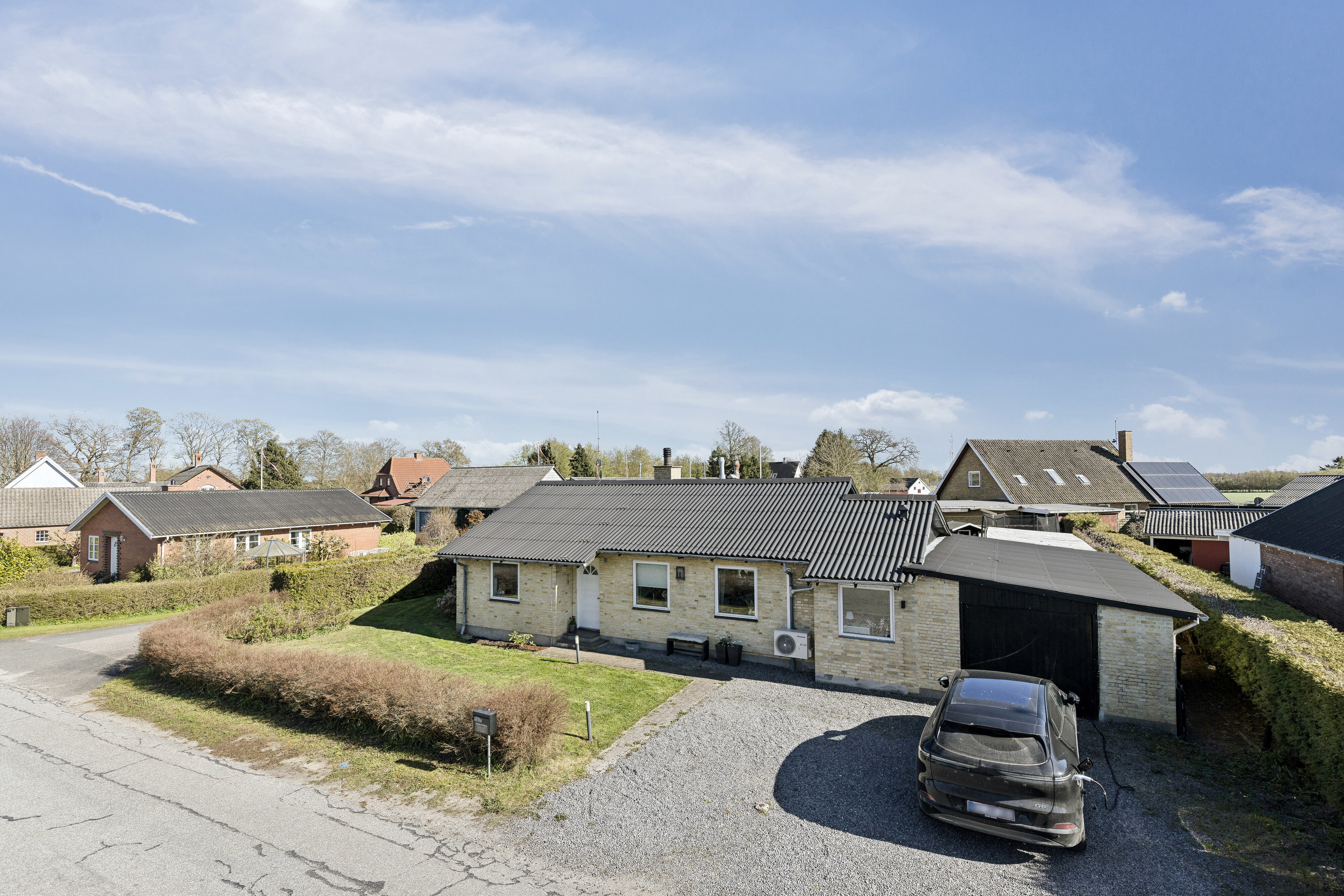 Fremhævet udendørs billede i fuldskærmstilstand. Billede af Havrebjerg Stationsvej 11, Havrebjerg, 4200 Slagelse