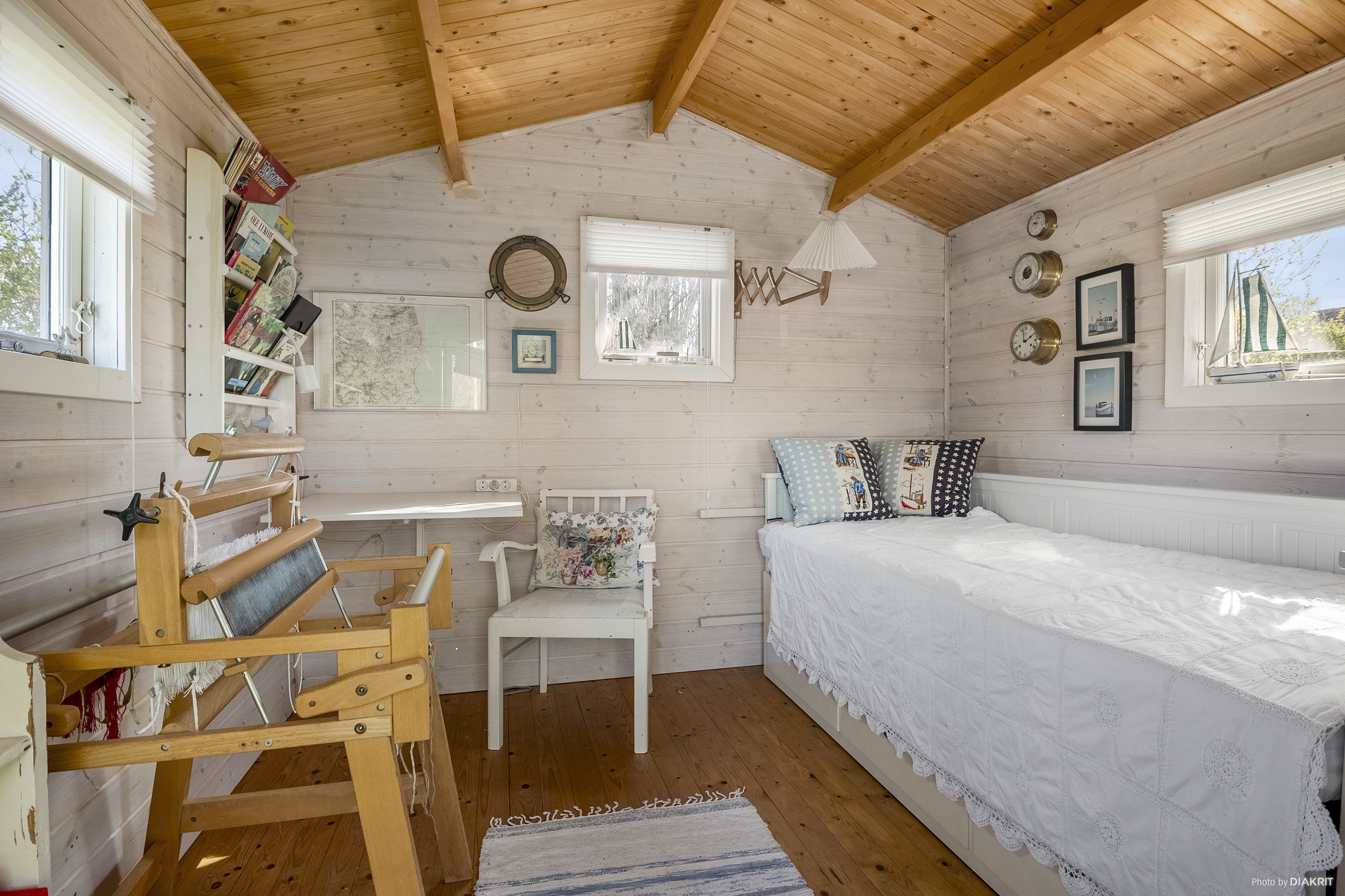 Fremhævet soveværelse billede i fuldskærmstilstand. Billede af Hasselvænget 17, Dyngby Strand, 8300 Odder