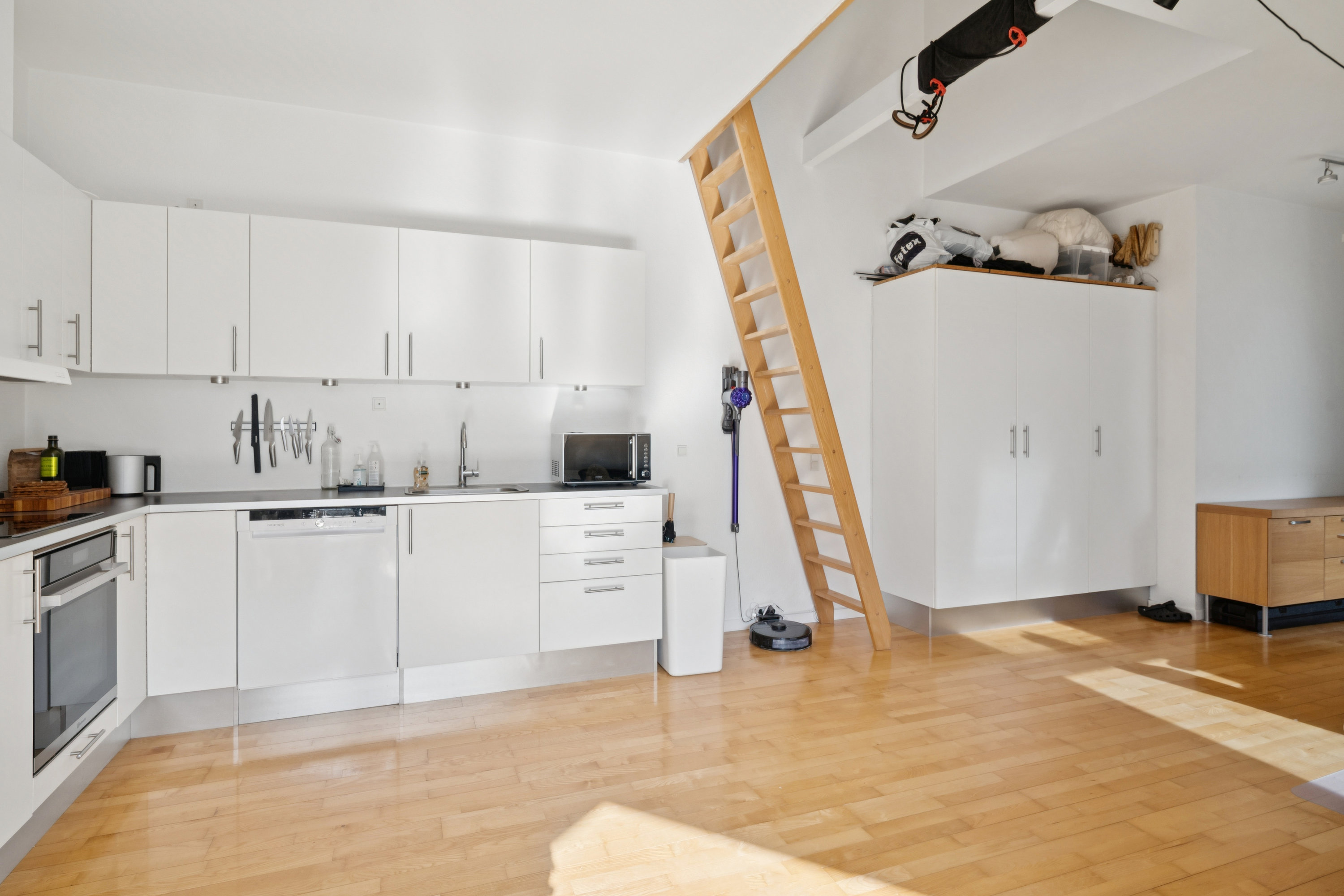 Fremhævet køkken billede i fuldskærmstilstand. Billede af Gebauersgade 4, 3. 3., 8000 Aarhus C