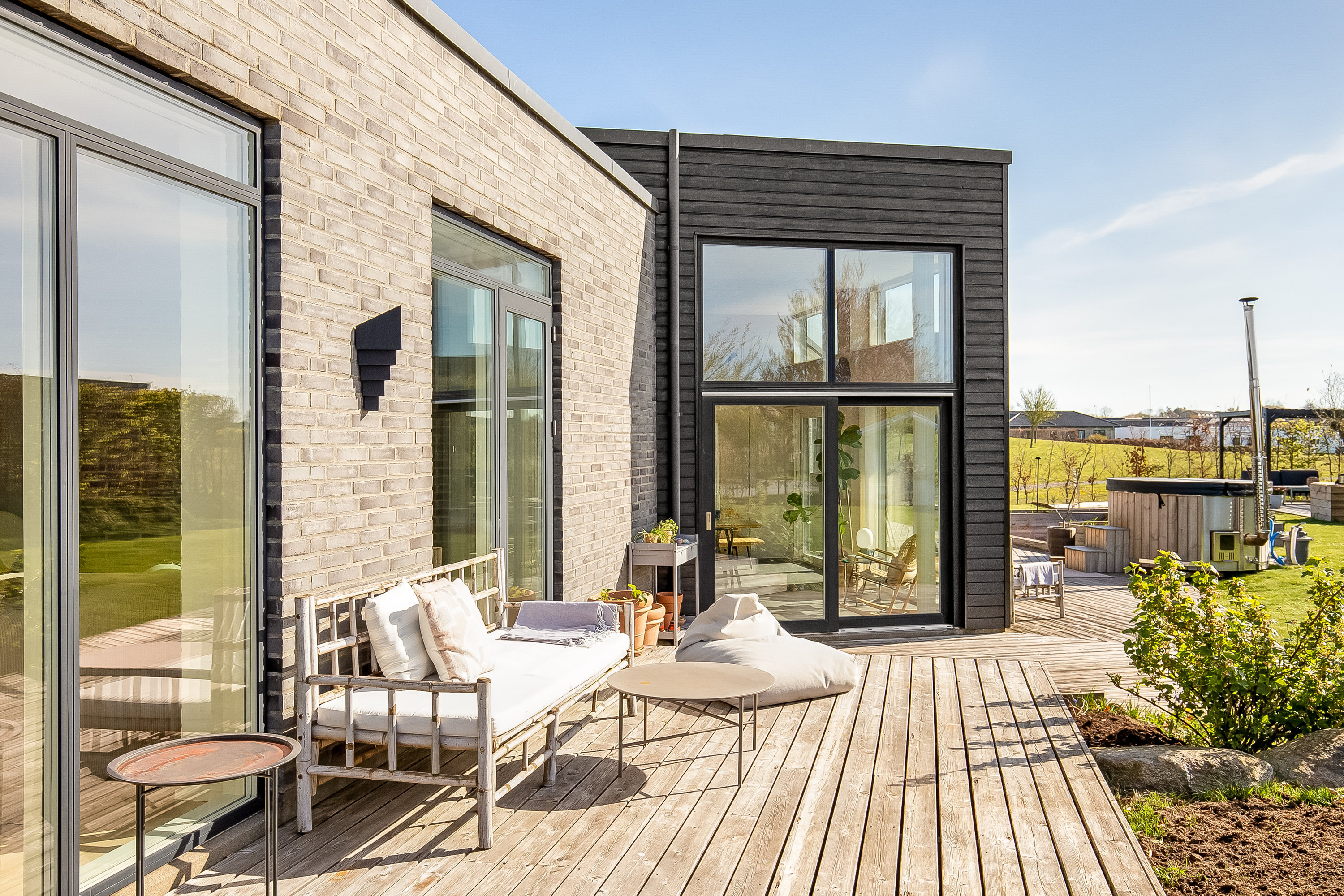 Fremhævet terrasse billede i fuldskærmstilstand. Billede af Skytten 1, Uhrhøj, 7100 Vejle
