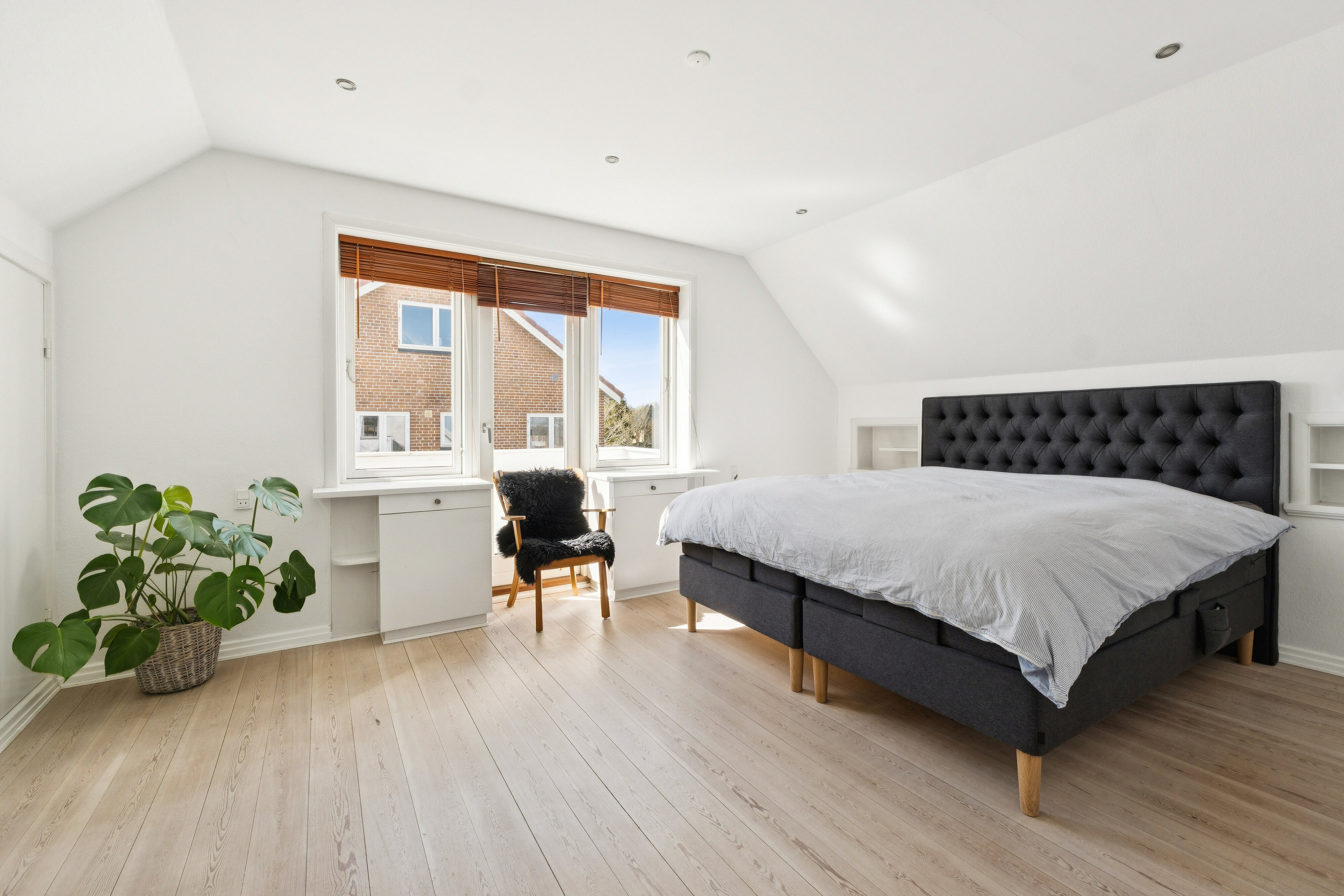 Fremhævet soveværelse billede i fuldskærmstilstand. Billede af Frederiksberggade 59, 8600 Silkeborg