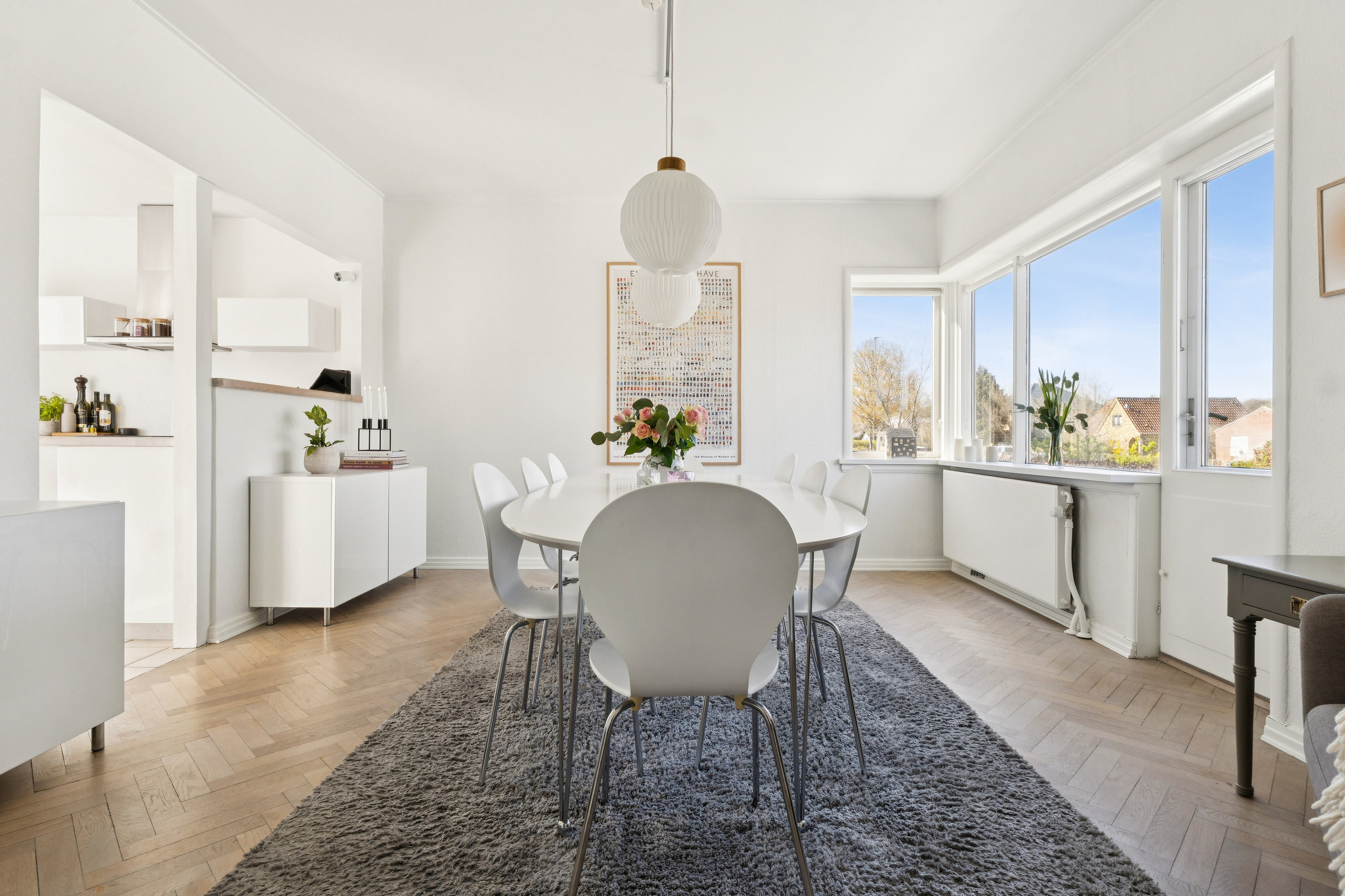 Fremhævet spisestue billede i fuldskærmstilstand. Billede af Frederiksberggade 59, 8600 Silkeborg