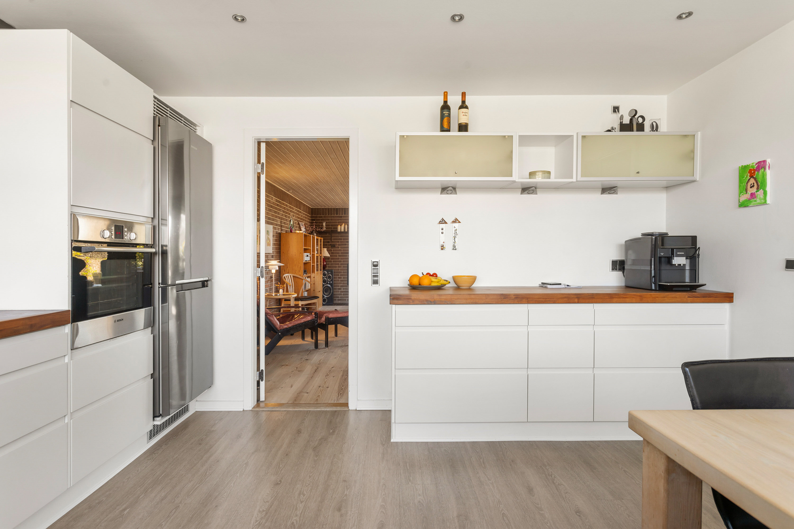 Fremhævet køkken billede i fuldskærmstilstand. Billede af Eventyrvej 13, 9700 Brønderslev