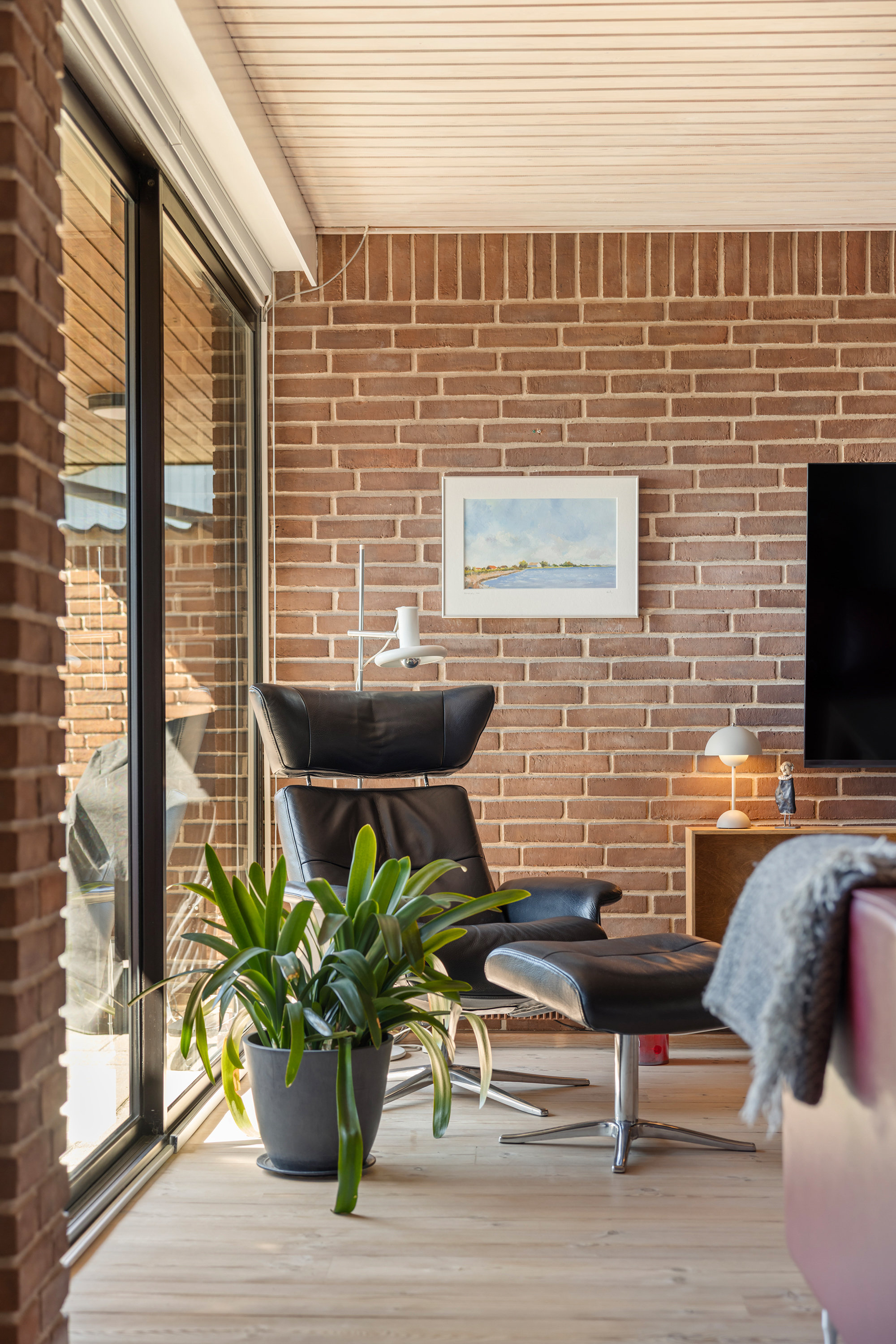 Fremhævet stue billede i fuldskærmstilstand. Billede af Eventyrvej 13, 9700 Brønderslev