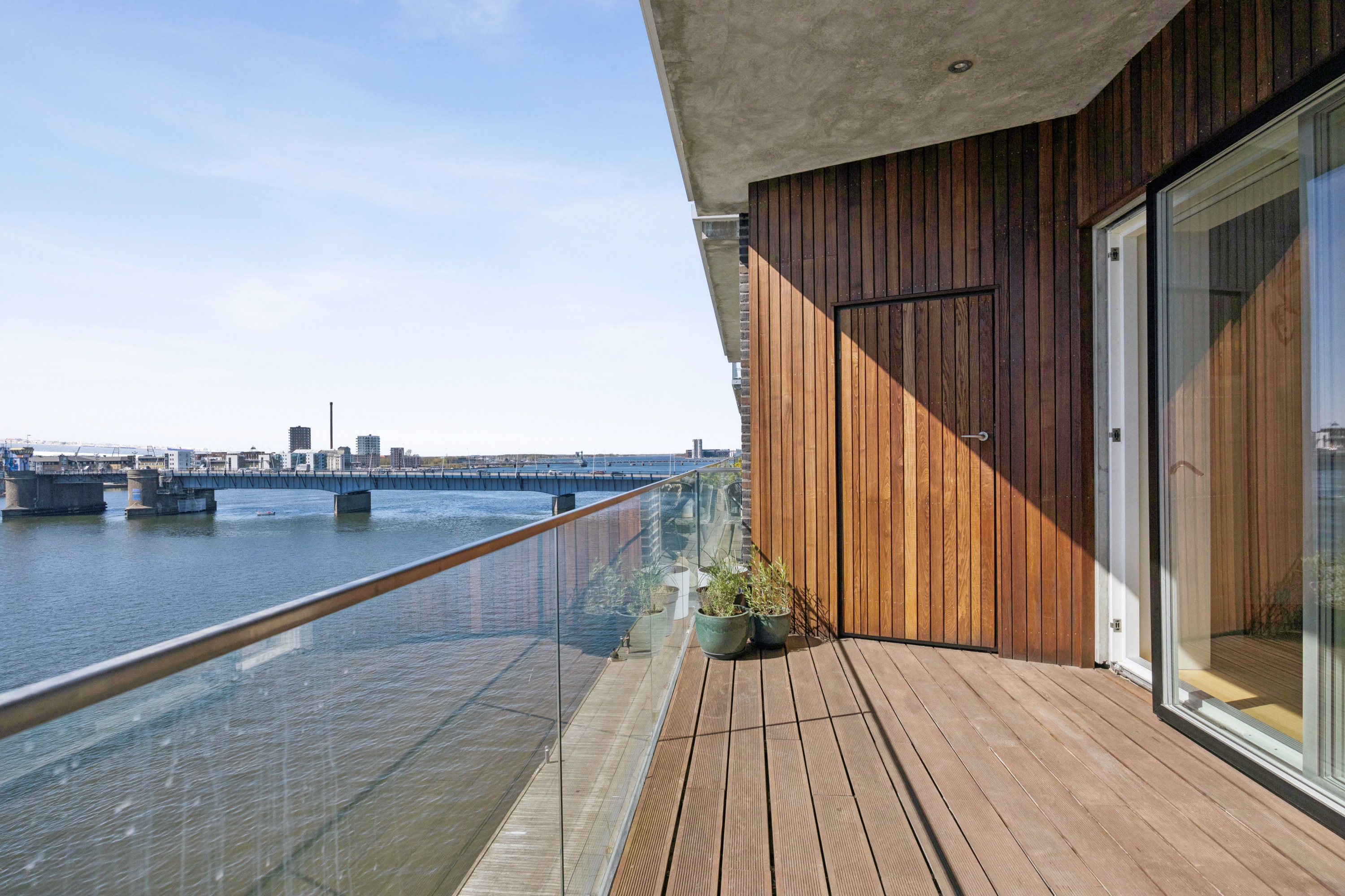 Fremhævet terrasse billede i fuldskærmstilstand. Billede af Havnegade 31, 4. tv., 9400 Nørresundby