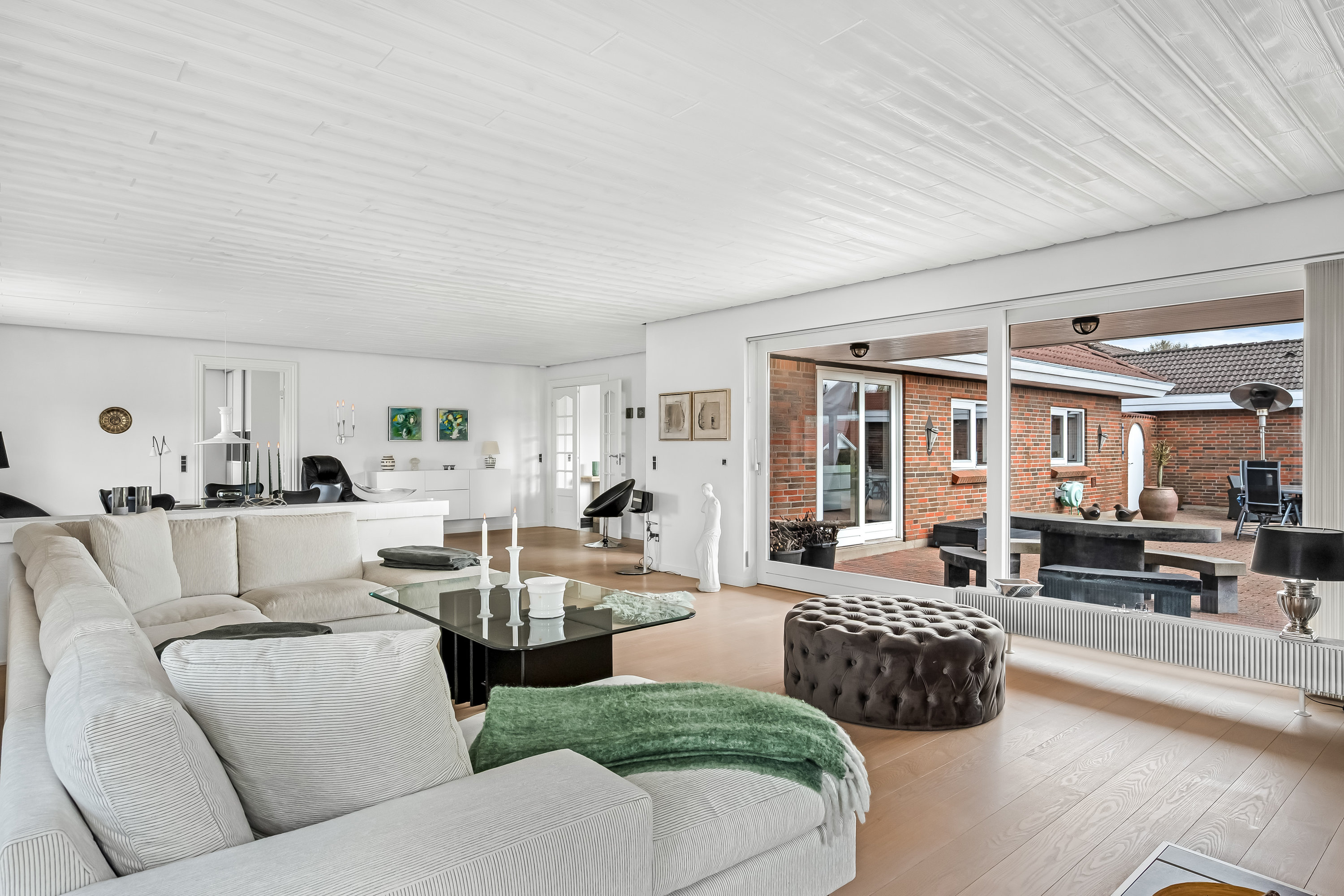 Fremhævet stue billede i fuldskærmstilstand. Billede af Gyvellunden 34, 6800 Varde