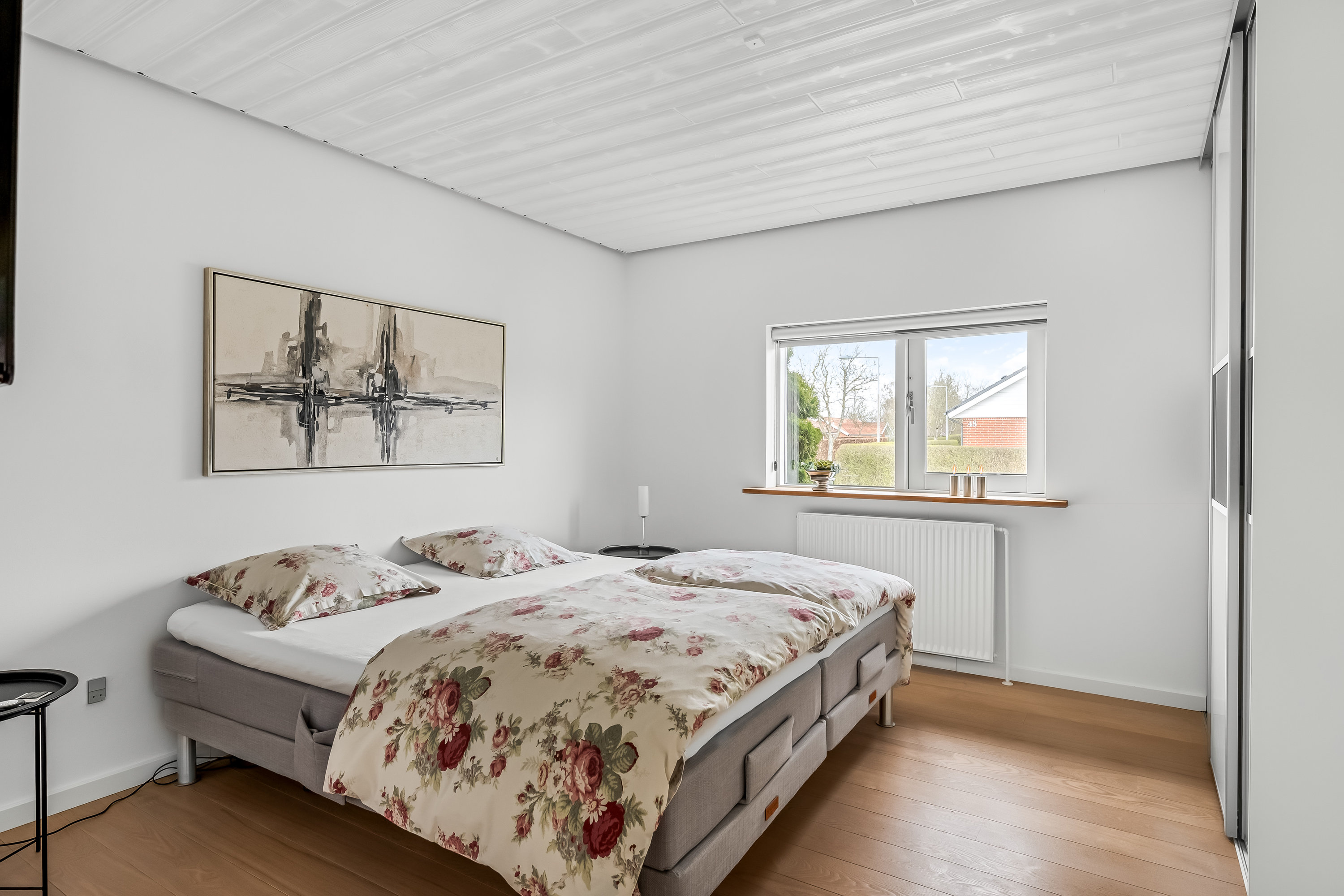 Fremhævet soveværelse billede i fuldskærmstilstand. Billede af Gyvellunden 34, 6800 Varde