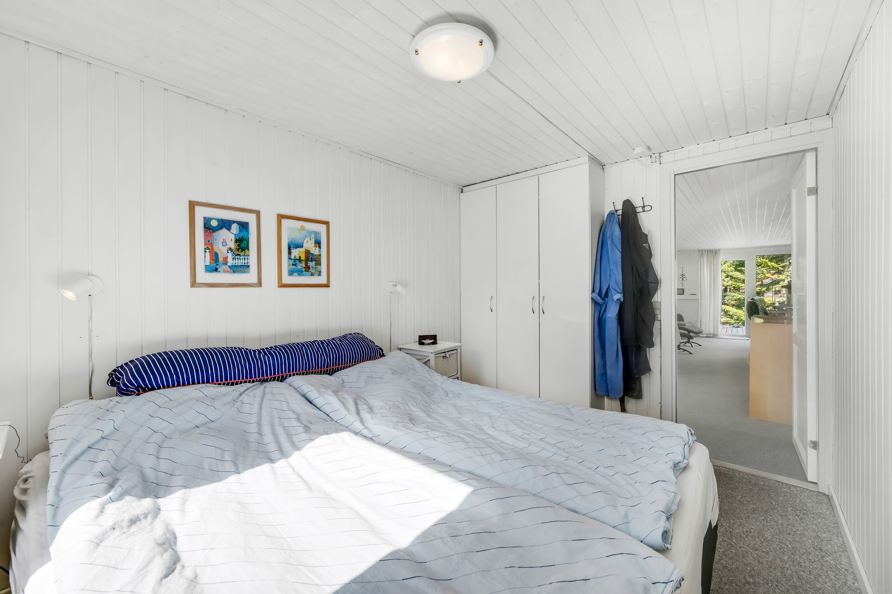 Fremhævet soveværelse billede i fuldskærmstilstand. Billede af Grævlingevej 17, 6893 Hemmet