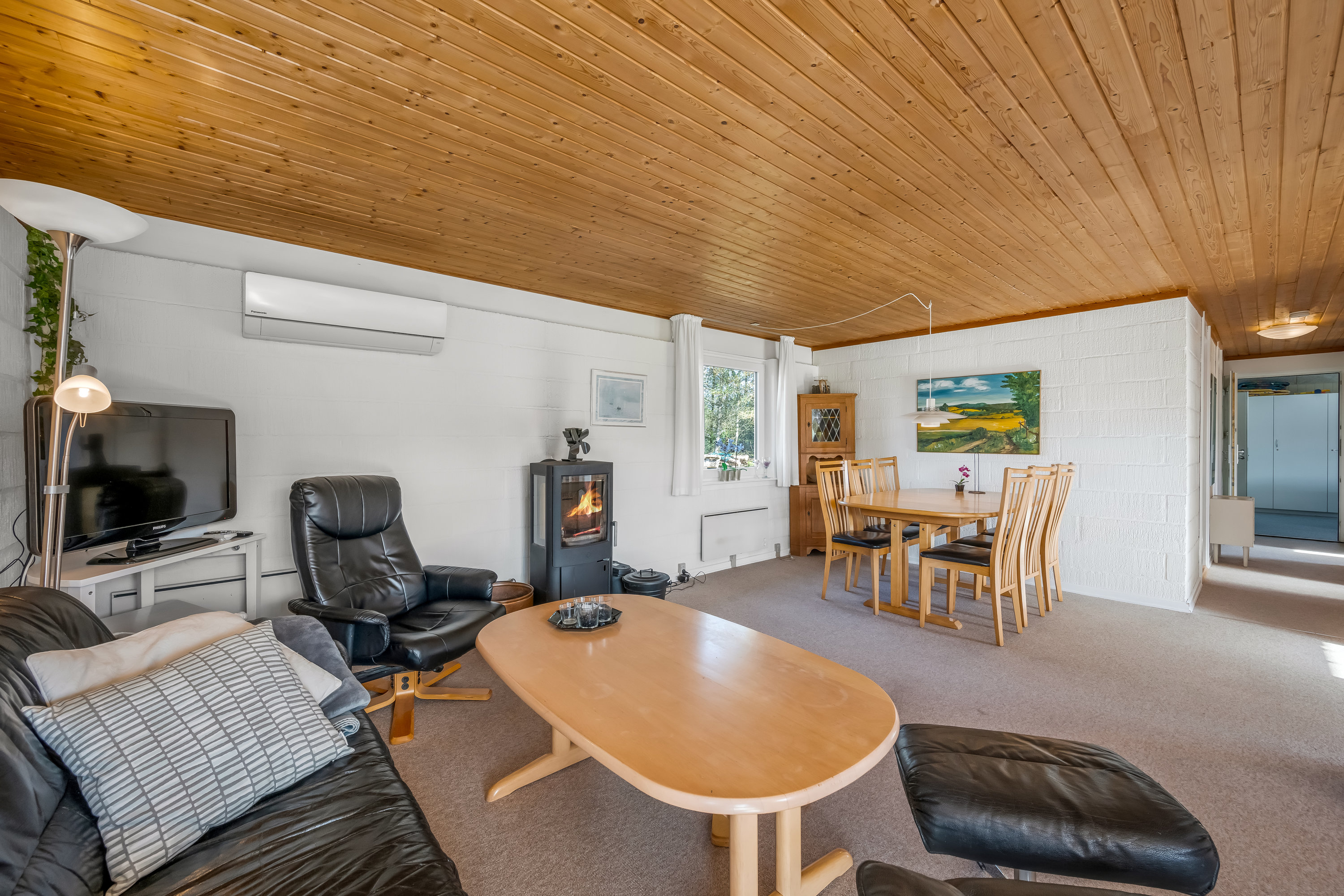 Fremhævet stue billede i fuldskærmstilstand. Billede af Leopardvej 9, Vostrup, 6880 Tarm