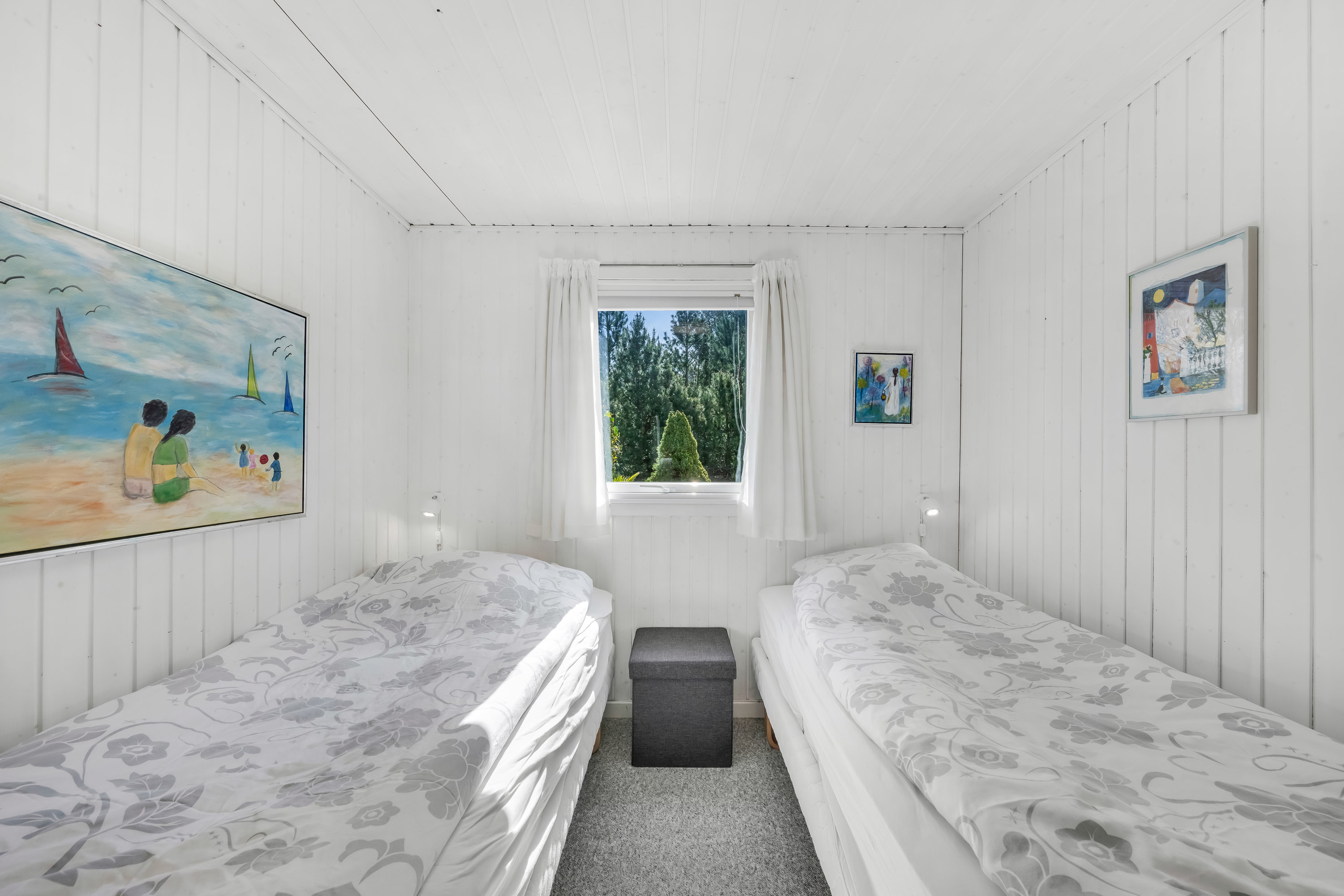 Fremhævet soveværelse billede i fuldskærmstilstand. Billede af Grævlingevej 17, 6893 Hemmet