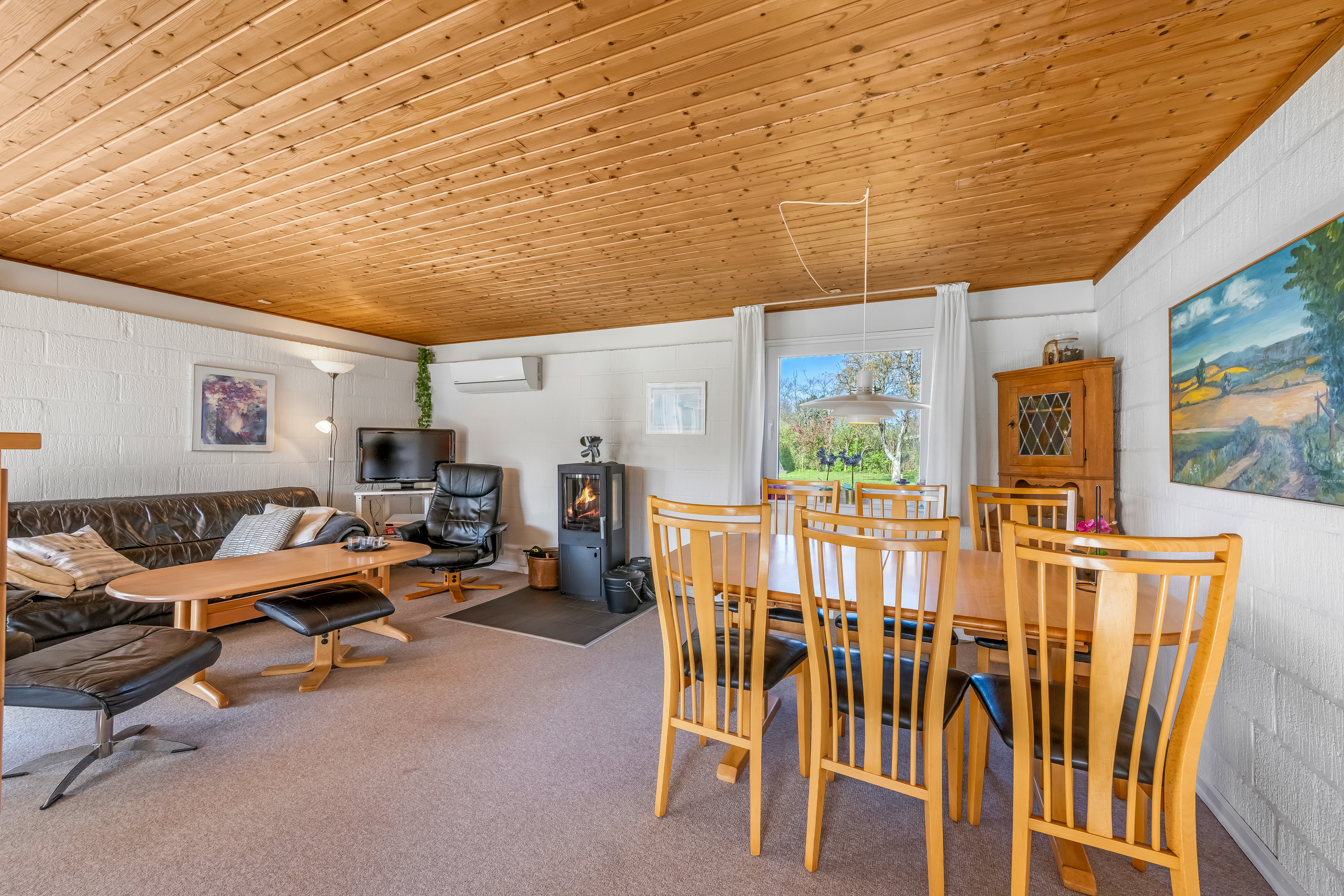 Fremhævet stue billede i fuldskærmstilstand. Billede af Leopardvej 9, Vostrup, 6880 Tarm