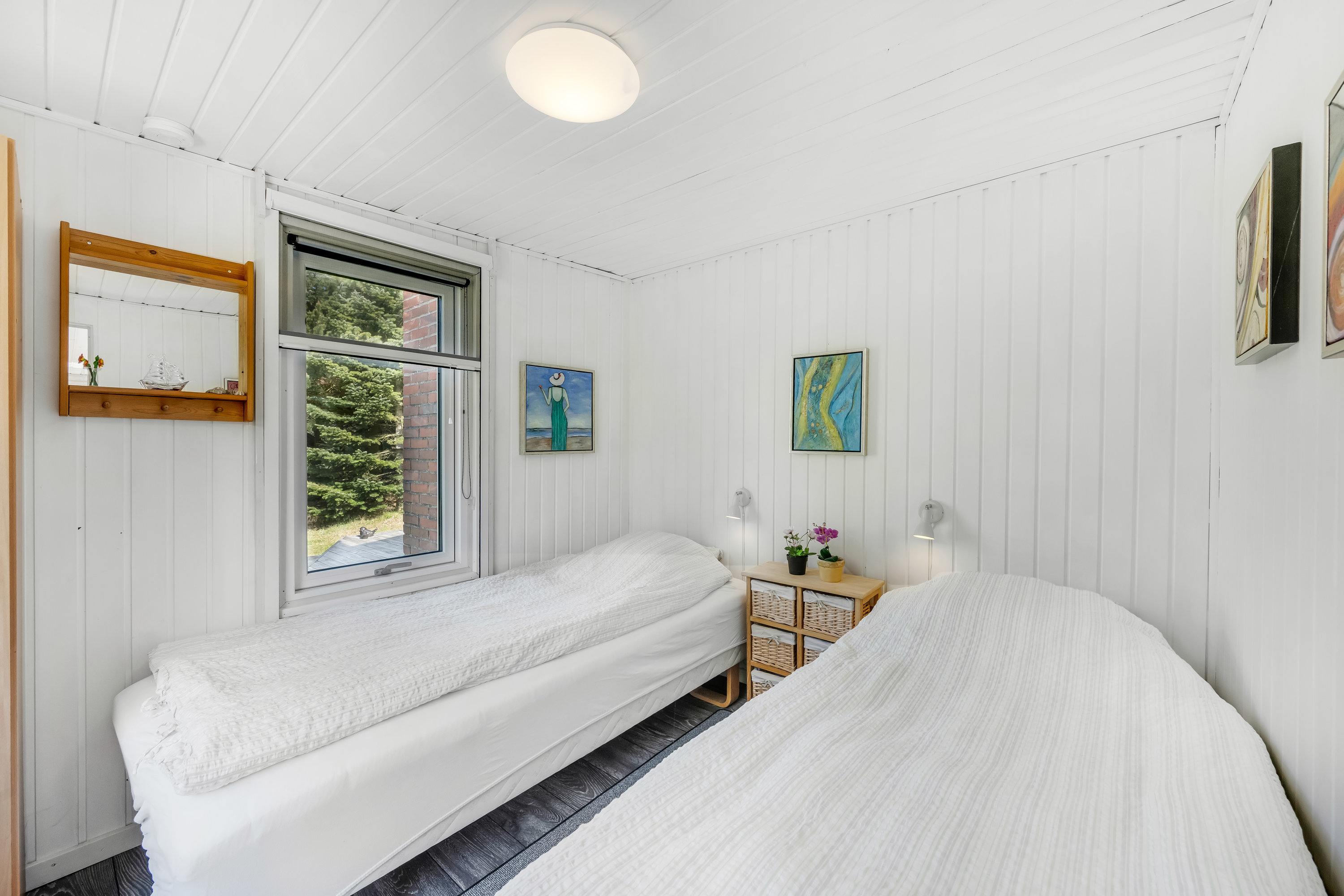 Fremhævet soveværelse billede i fuldskærmstilstand. Billede af Grævlingevej 17, 6893 Hemmet