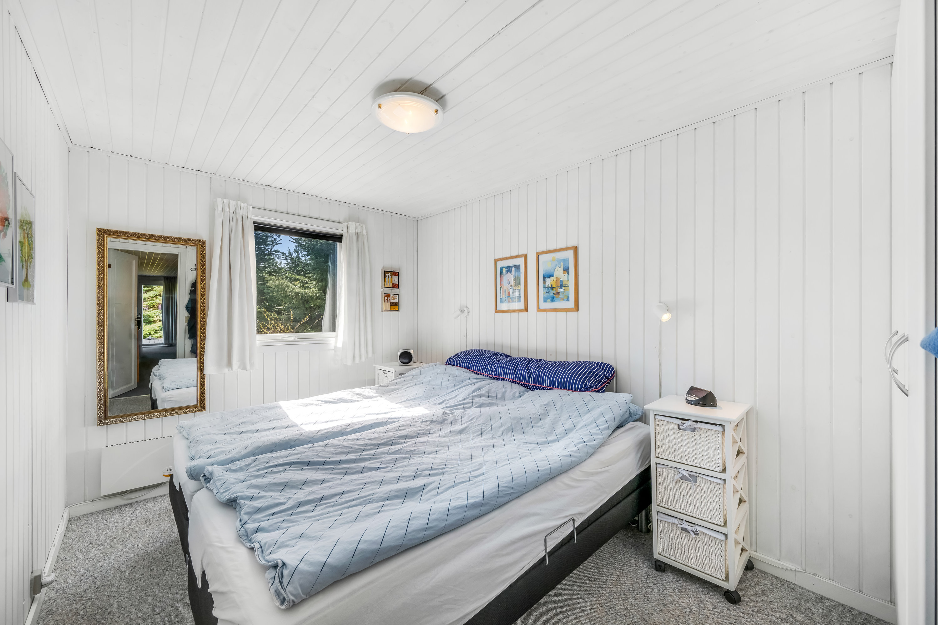 Fremhævet soveværelse billede i fuldskærmstilstand. Billede af Grævlingevej 17, 6893 Hemmet