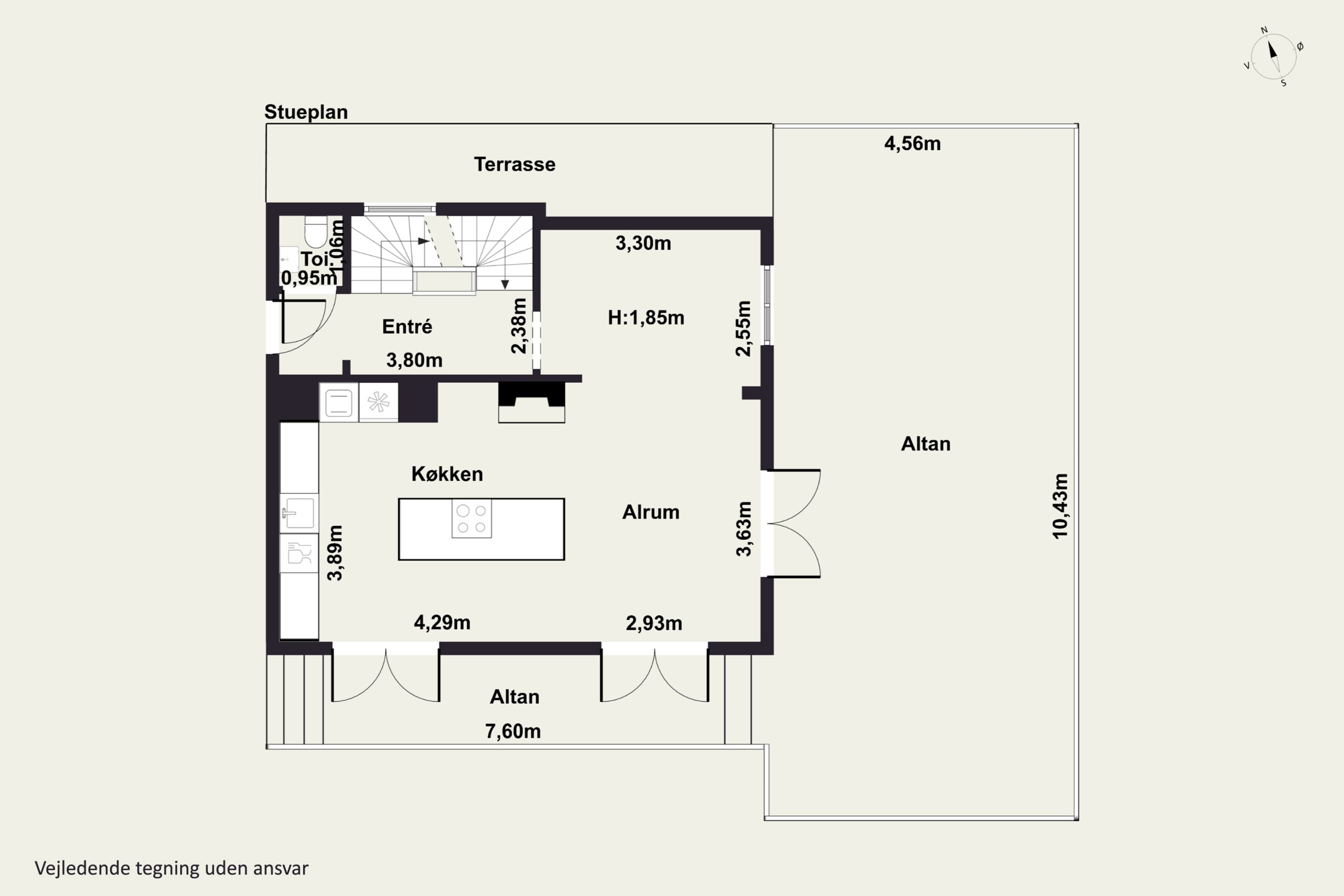 Plantegninger billede af Michael Anchers Vej 15A, 8270 Højbjerg