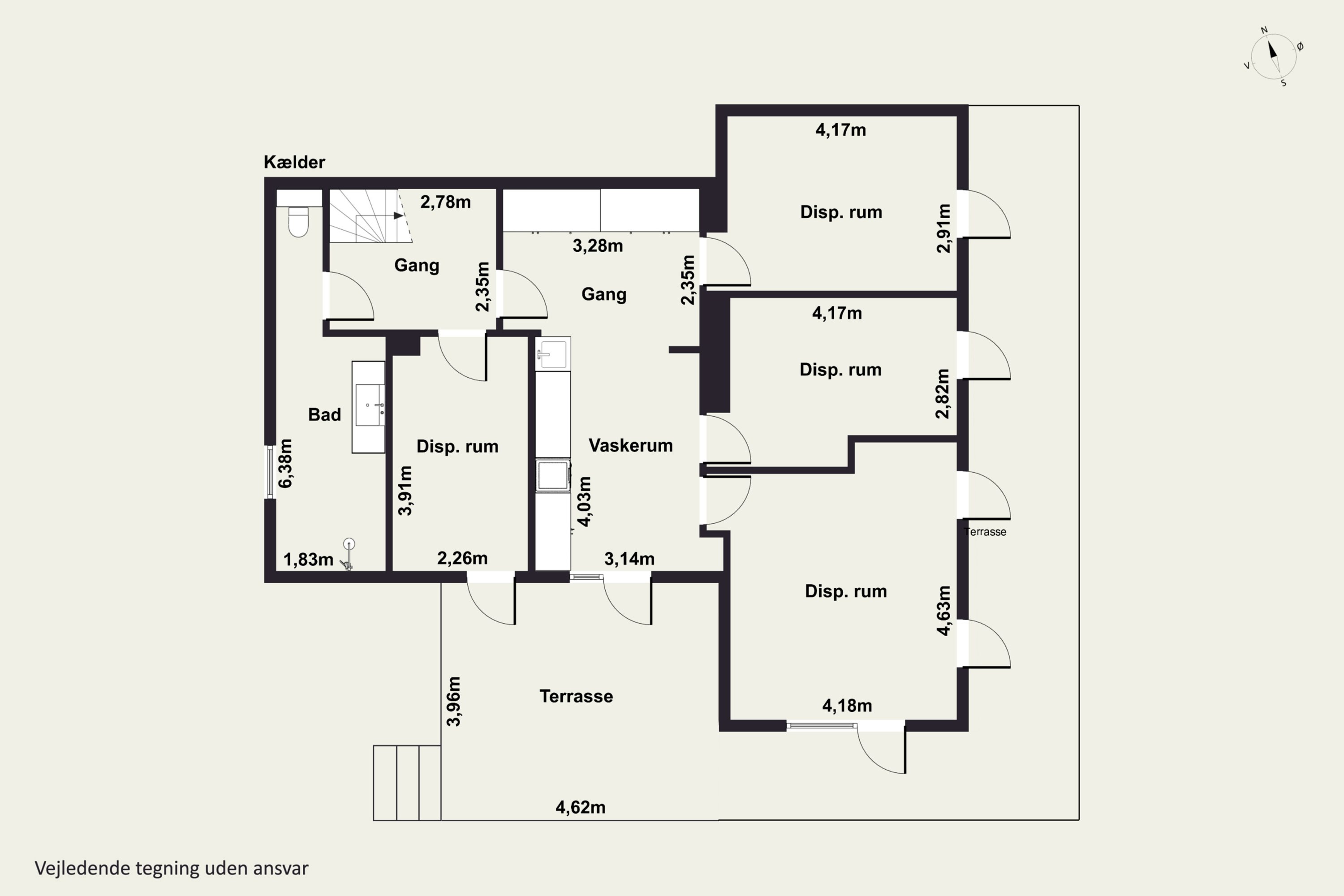 Plantegninger billede af Michael Anchers Vej 15A, 8270 Højbjerg