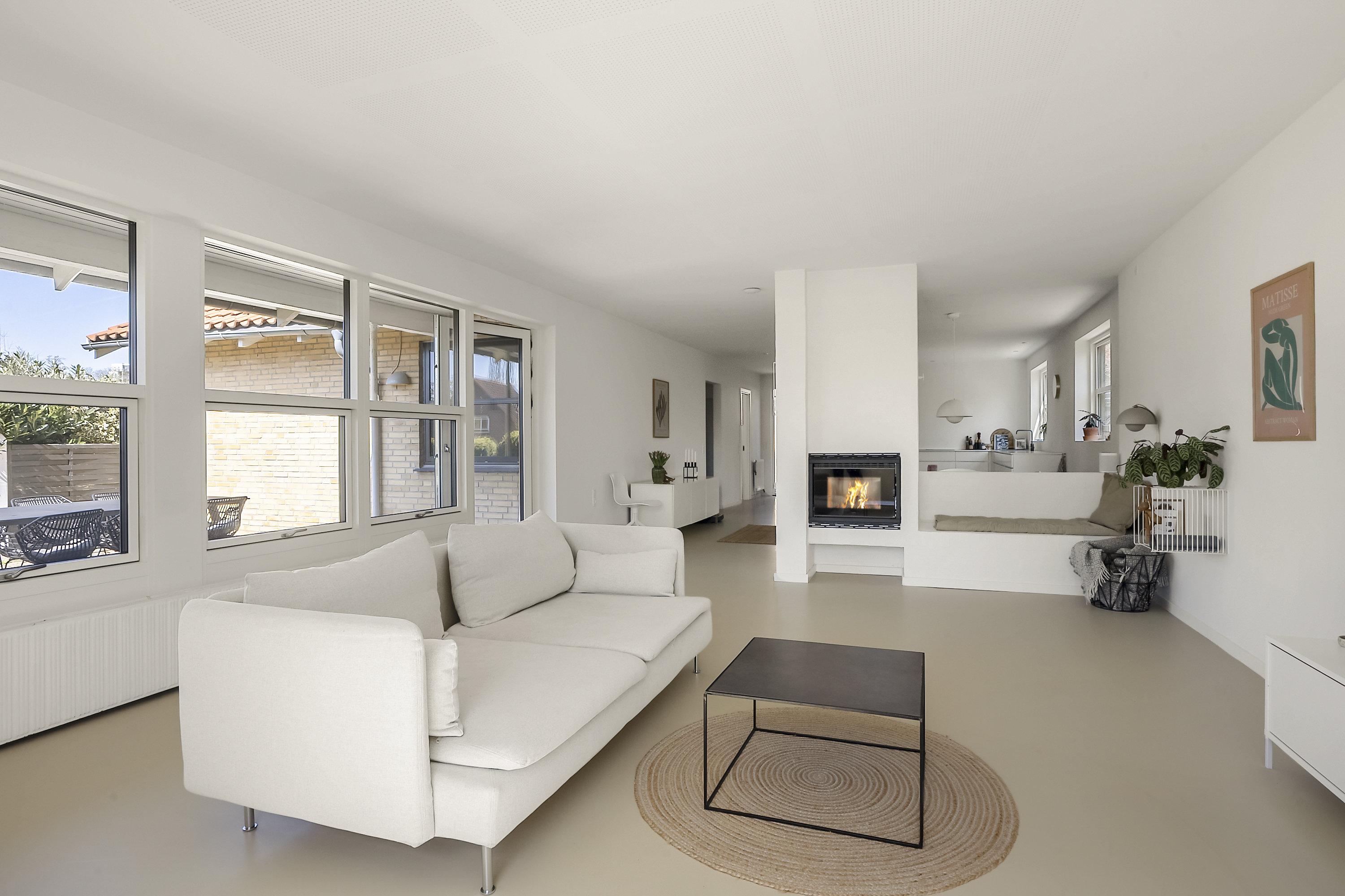 Fremhævet stue billede i fuldskærmstilstand. Billede af Aastrupvej 79, 6100 Haderslev