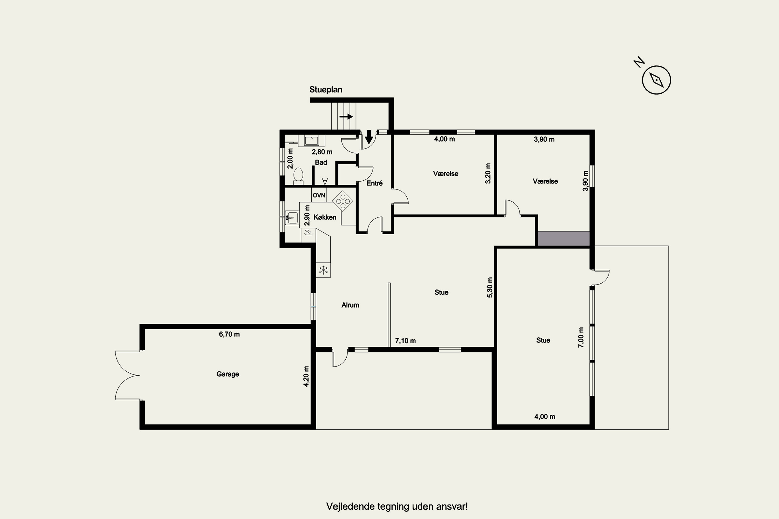 Plantegninger billede af Østre Alle 6, 6900 Skjern