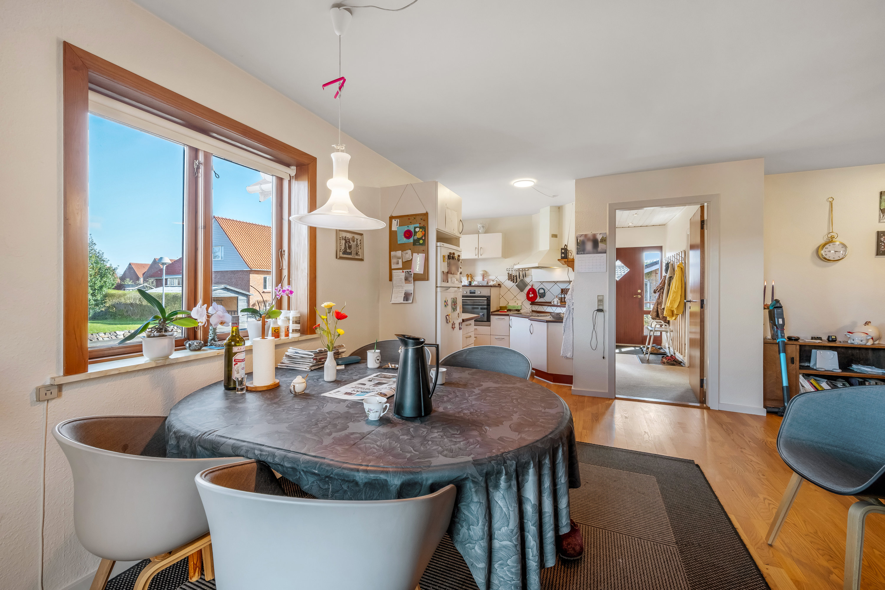 Fremhævet stue billede i fuldskærmstilstand. Billede af Østre Alle 6, 6900 Skjern