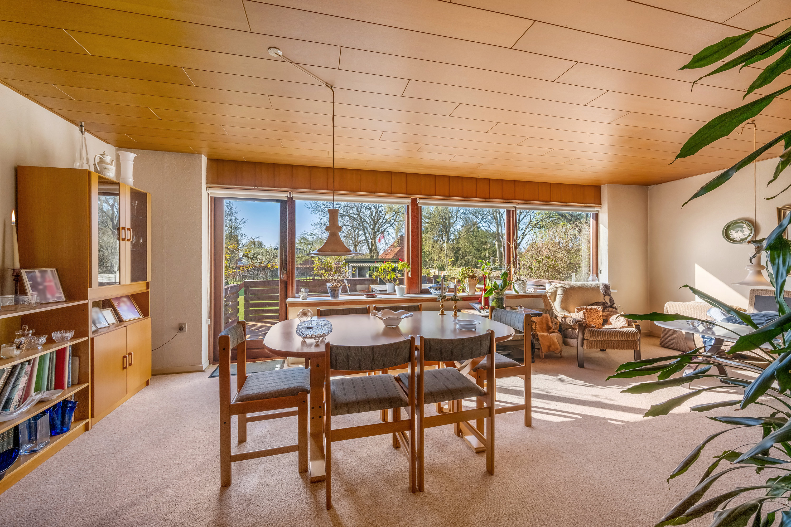 Fremhævet stue billede i fuldskærmstilstand. Billede af Østre Alle 6, 6900 Skjern