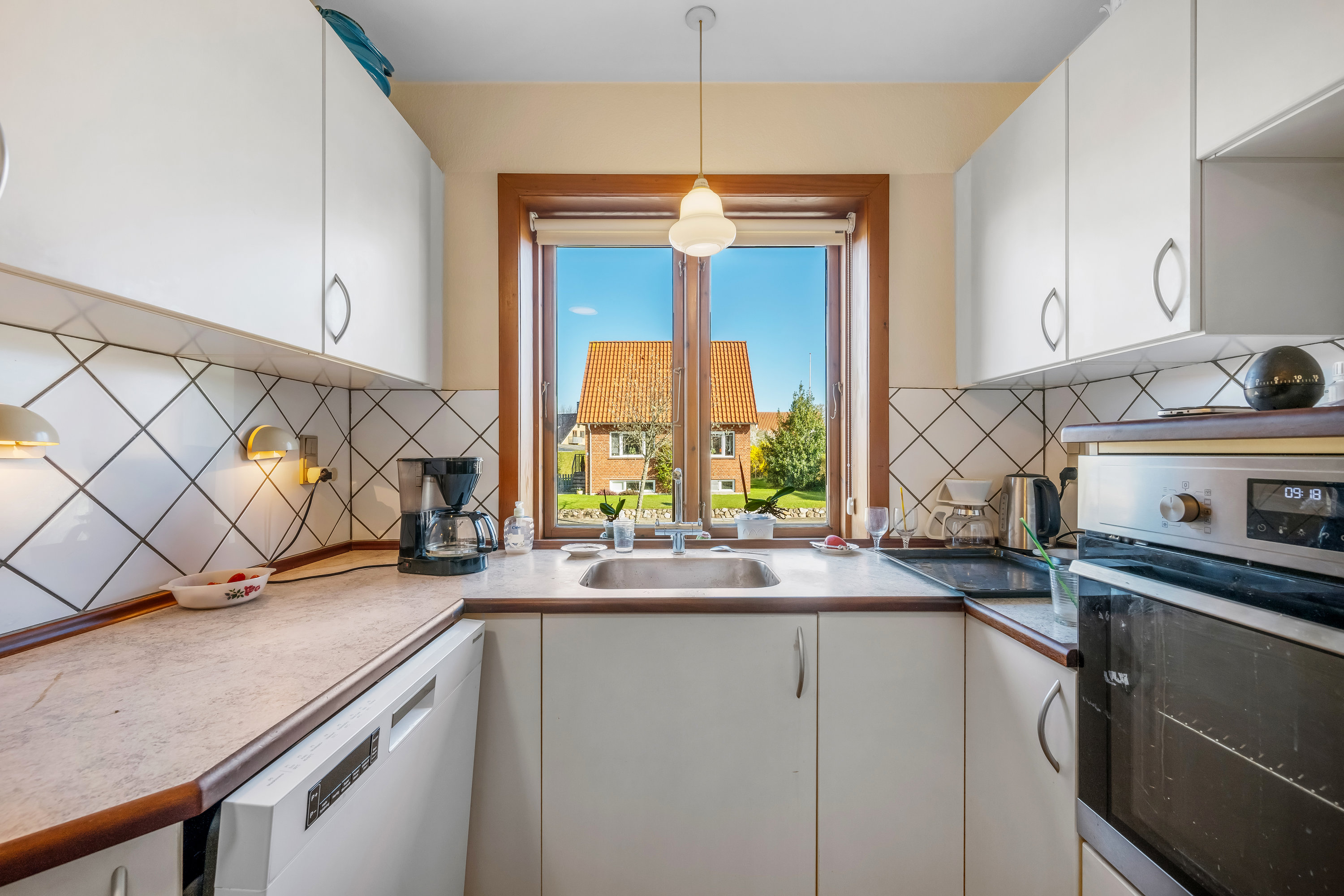 Fremhævet køkken billede i fuldskærmstilstand. Billede af Østre Alle 6, 6900 Skjern