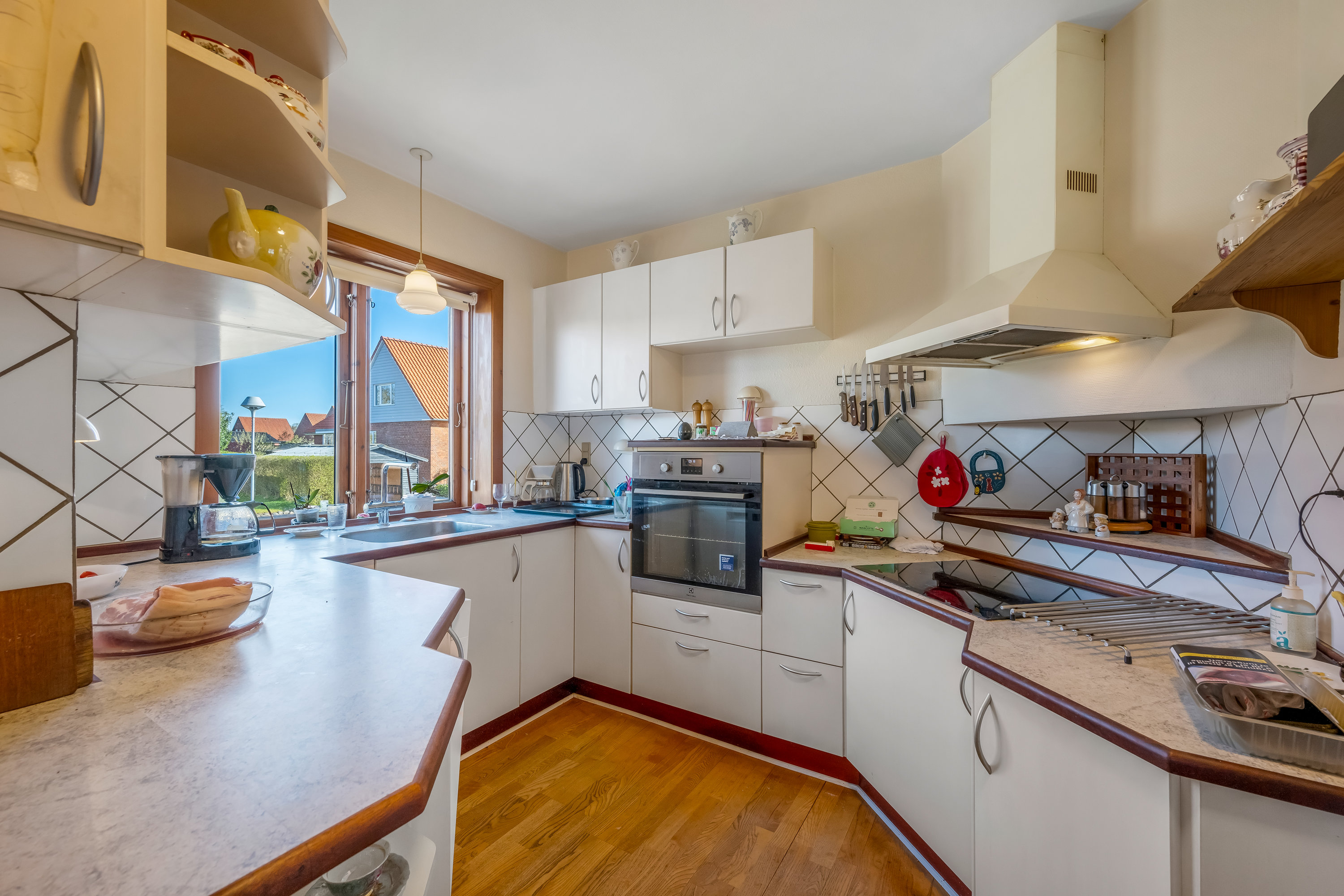 Fremhævet køkken billede i fuldskærmstilstand. Billede af Østre Alle 6, 6900 Skjern