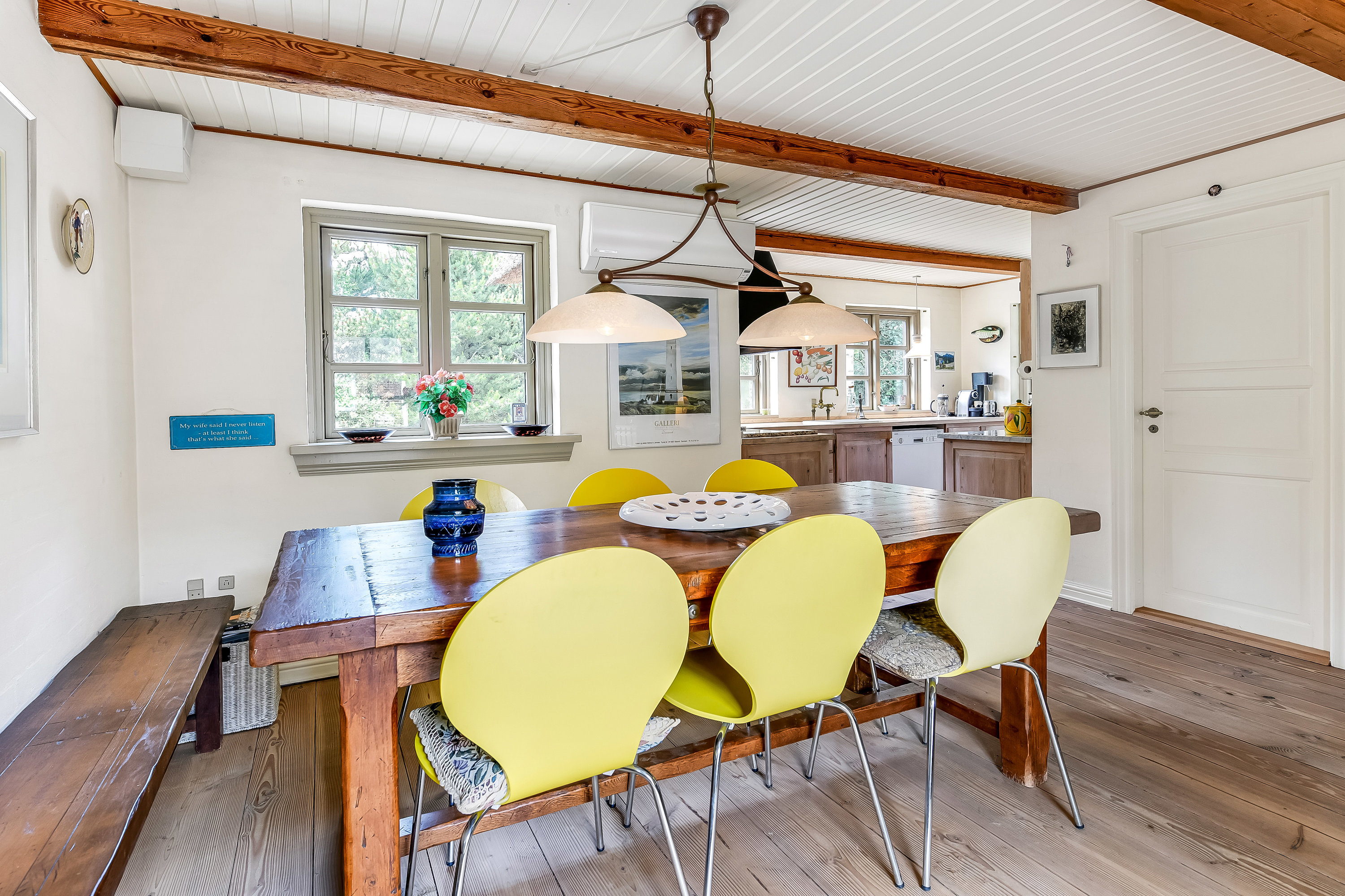 Fremhævet køkken billede i fuldskærmstilstand. Billede af Kallesmærskvej 19, 6857 Blåvand