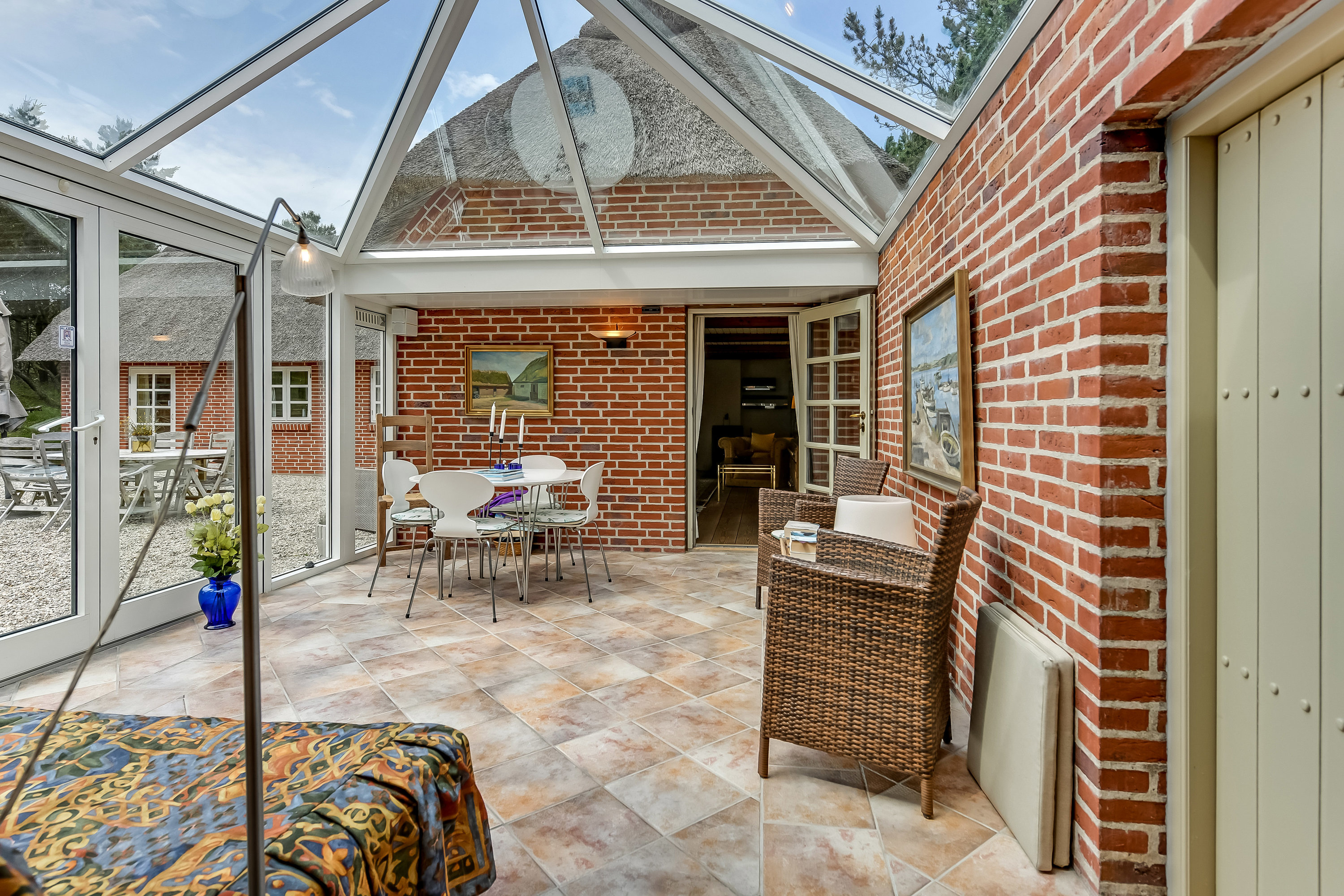 Fremhævet terrasse billede i fuldskærmstilstand. Billede af Kallesmærskvej 19, 6857 Blåvand