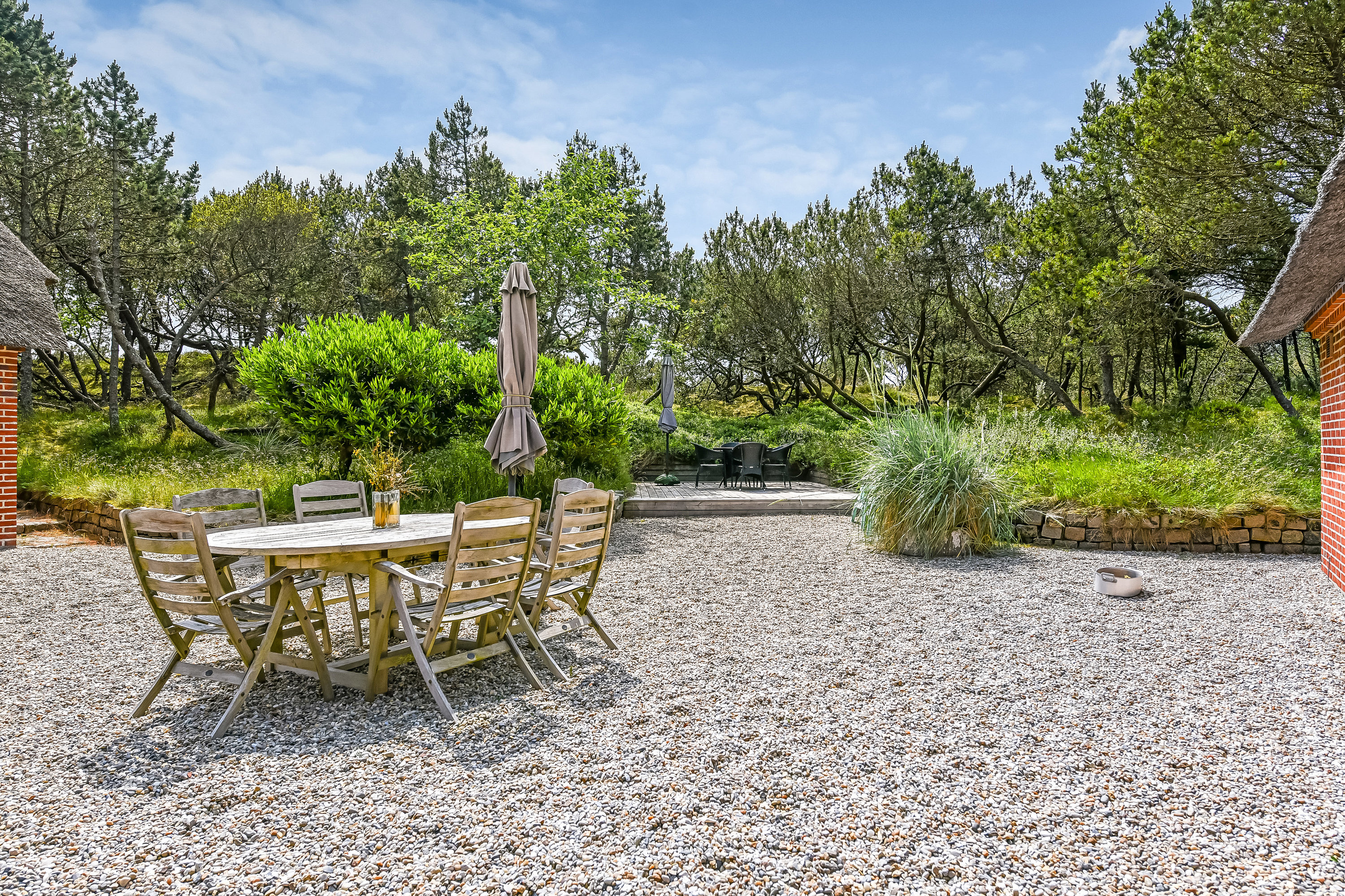 Fremhævet terrasse billede i fuldskærmstilstand. Billede af Kallesmærskvej 19, 6857 Blåvand