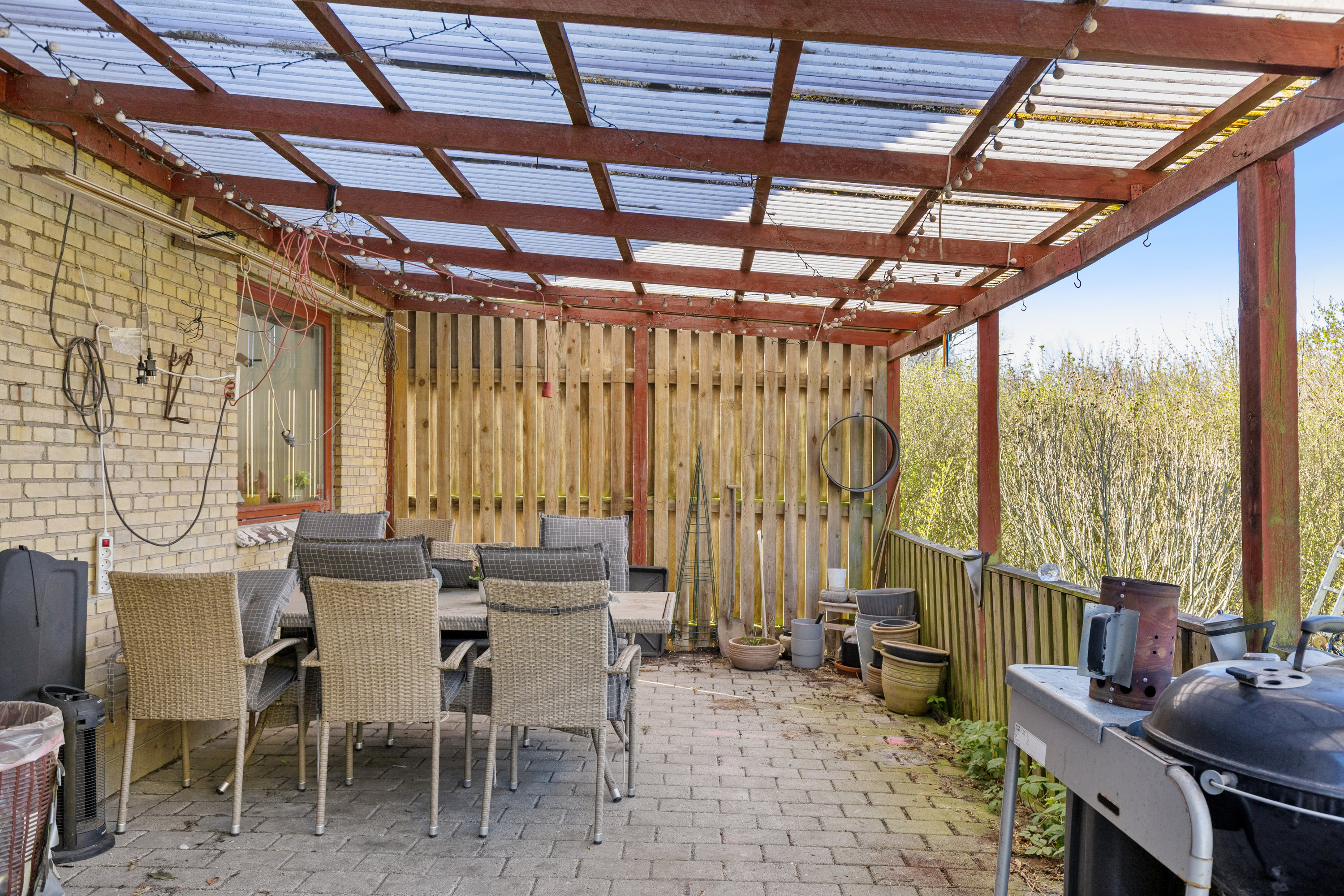 Fremhævet terrasse billede i fuldskærmstilstand. Billede af Søndergade 24, 4534 Hørve