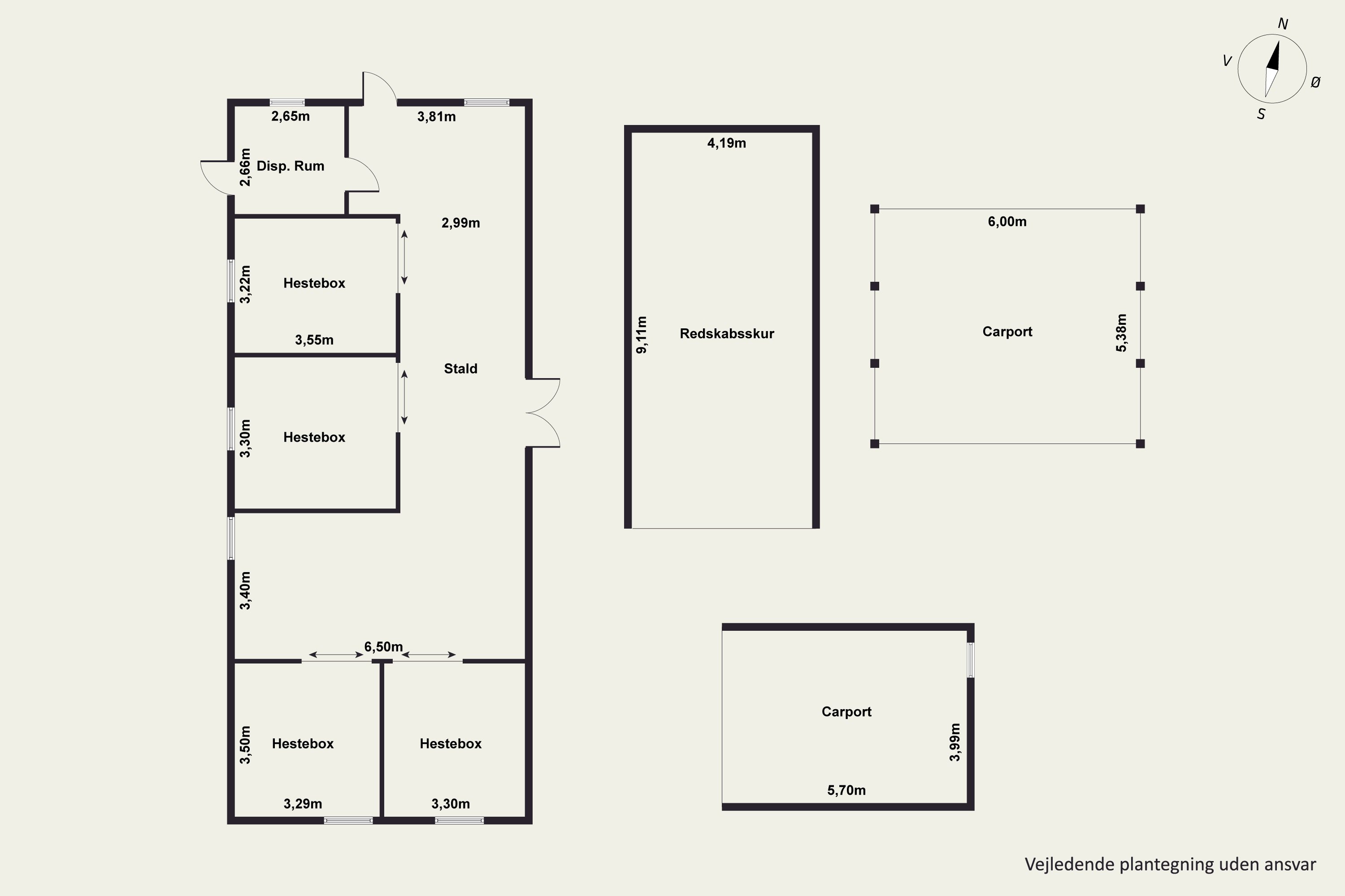Plantegninger billede af Overdrevsvejen 114, Lellinge, 4600 Køge