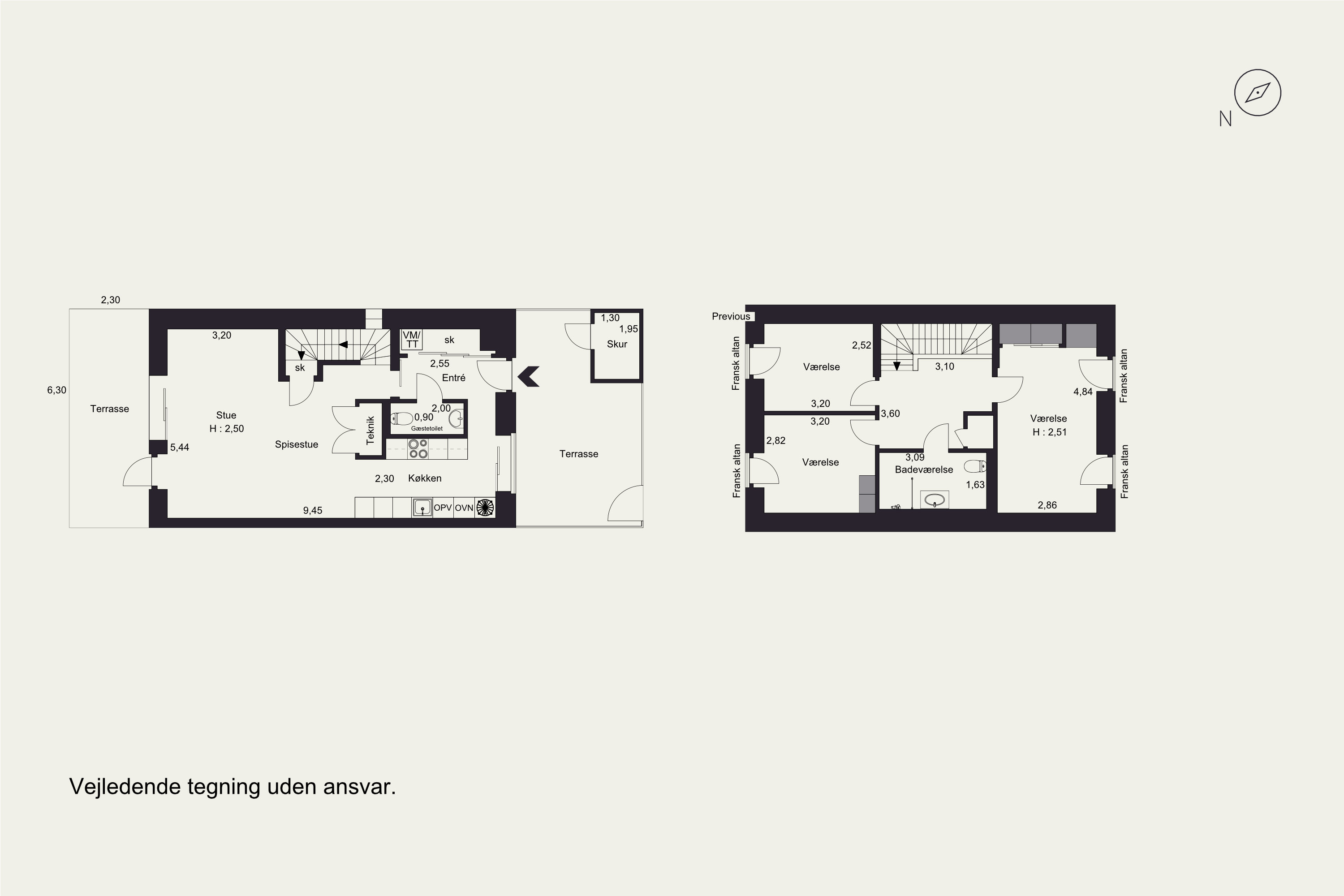 Plantegninger billede af Ralphs Vænge 24, 2950 Vedbæk