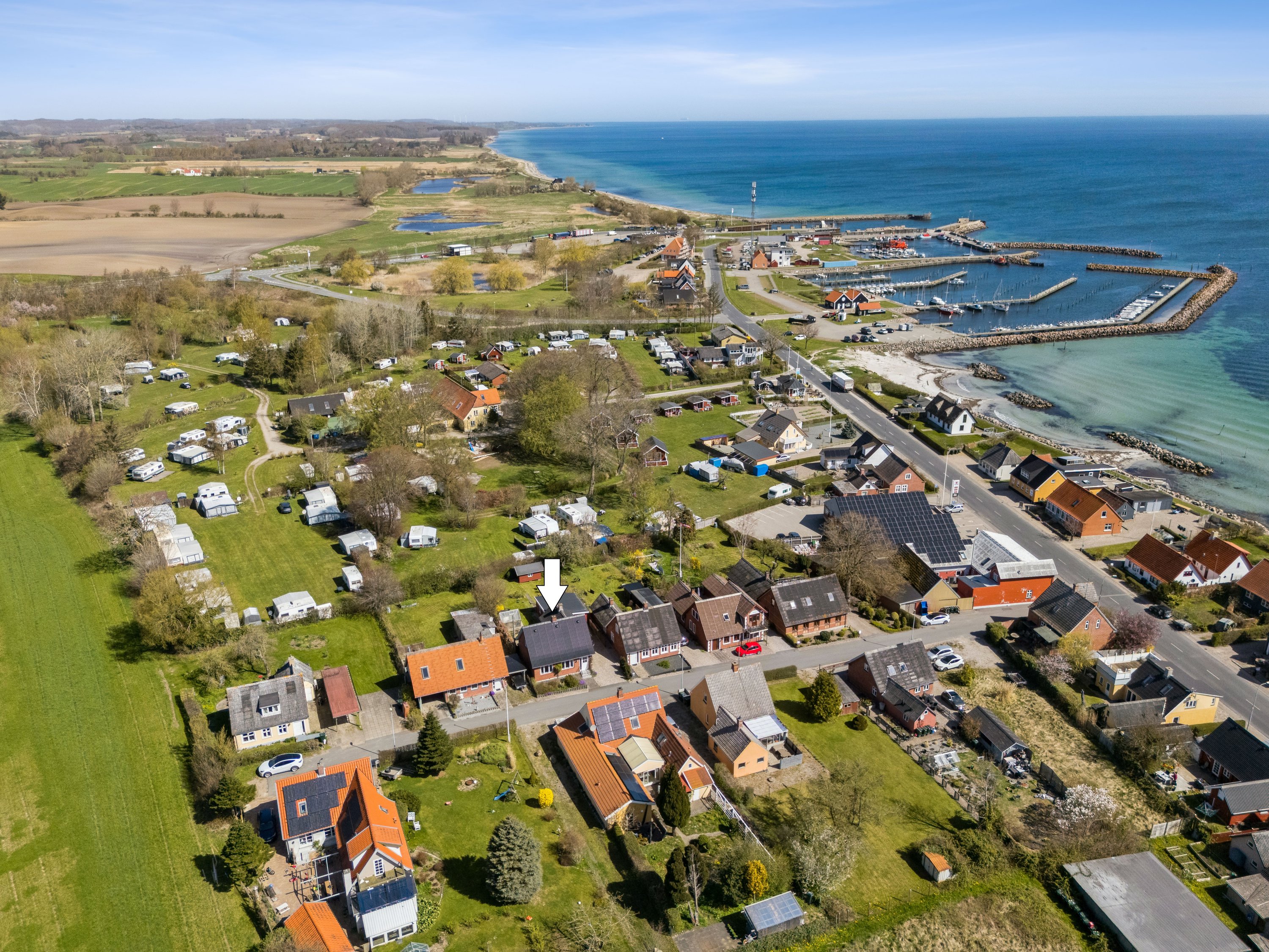 Fremhævet  billede i fuldskærmstilstand. Billede af Rævegade 10, Spodsbjerg, 5900 Rudkøbing