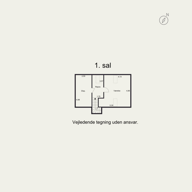 Plantegninger billede af Kastanievej 1, 6600 Vejen