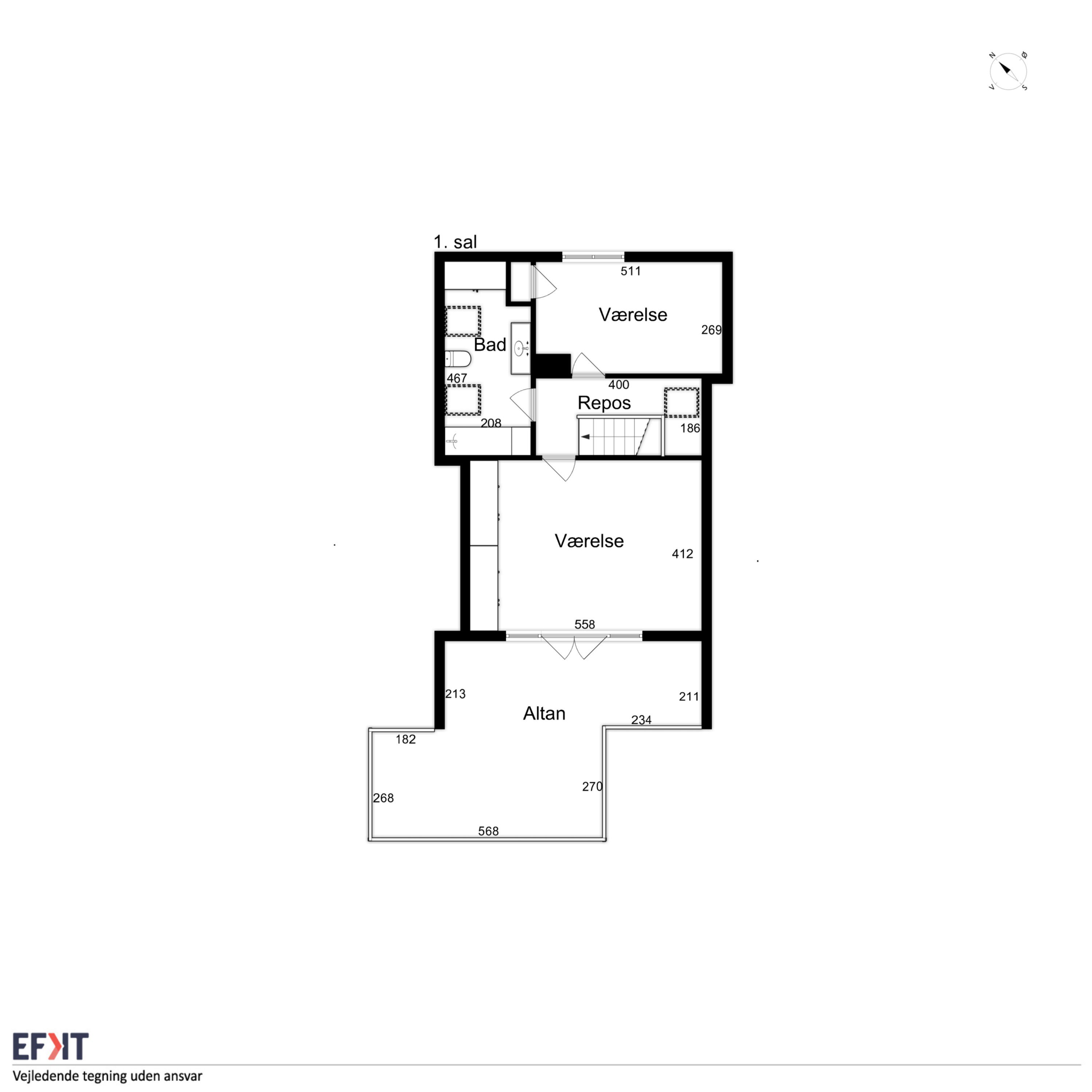 Plantegninger billede af Bavnedamvej 20, Elmelund, 5200 Odense V
