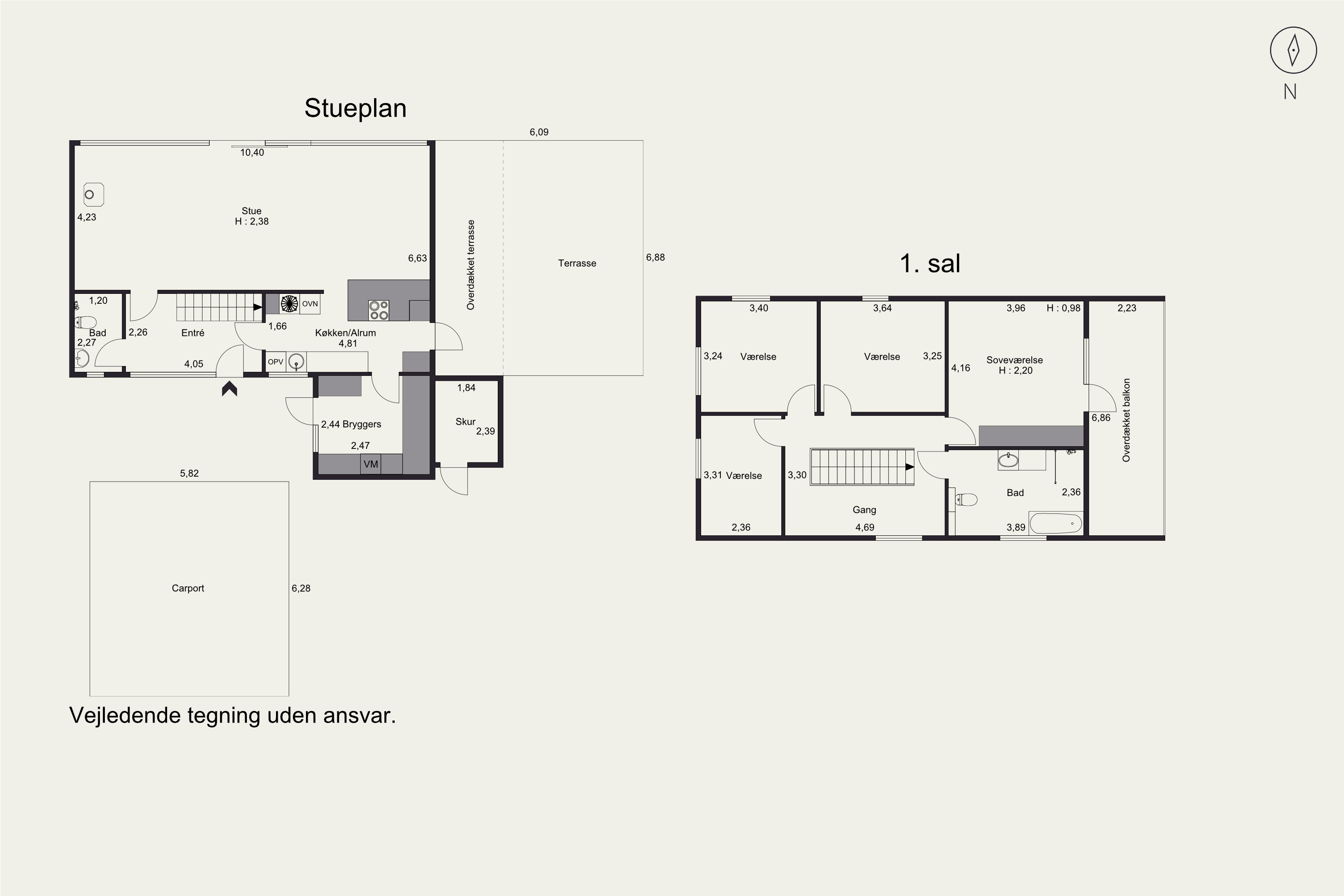 Plantegninger billede af Gammel Køge Landevej 775B, 2660 Brøndby Strand