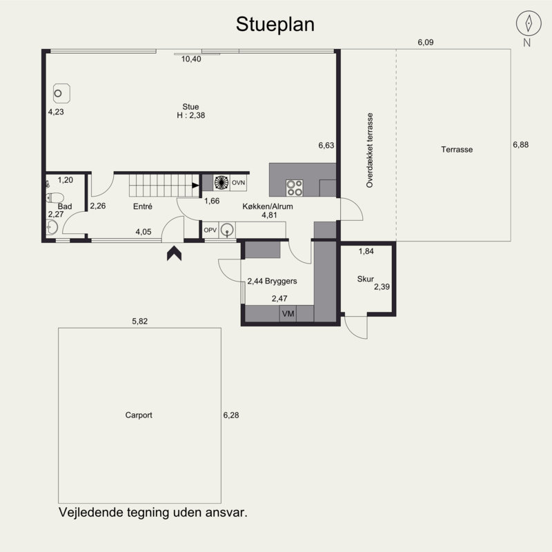 Plantegninger billede af Gammel Køge Landevej 775B, 2660 Brøndby Strand