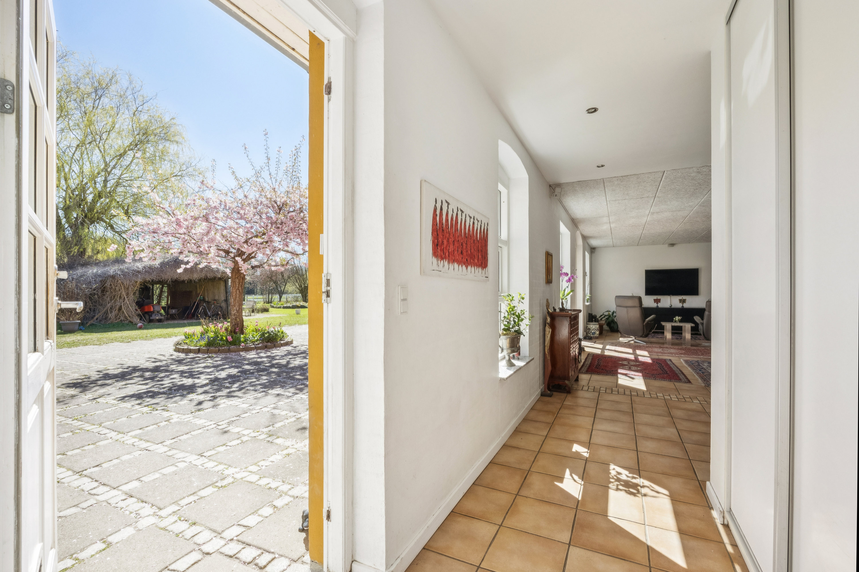 Fremhævet gang billede i fuldskærmstilstand. Billede af Overdrevsvejen 114, Lellinge, 4600 Køge