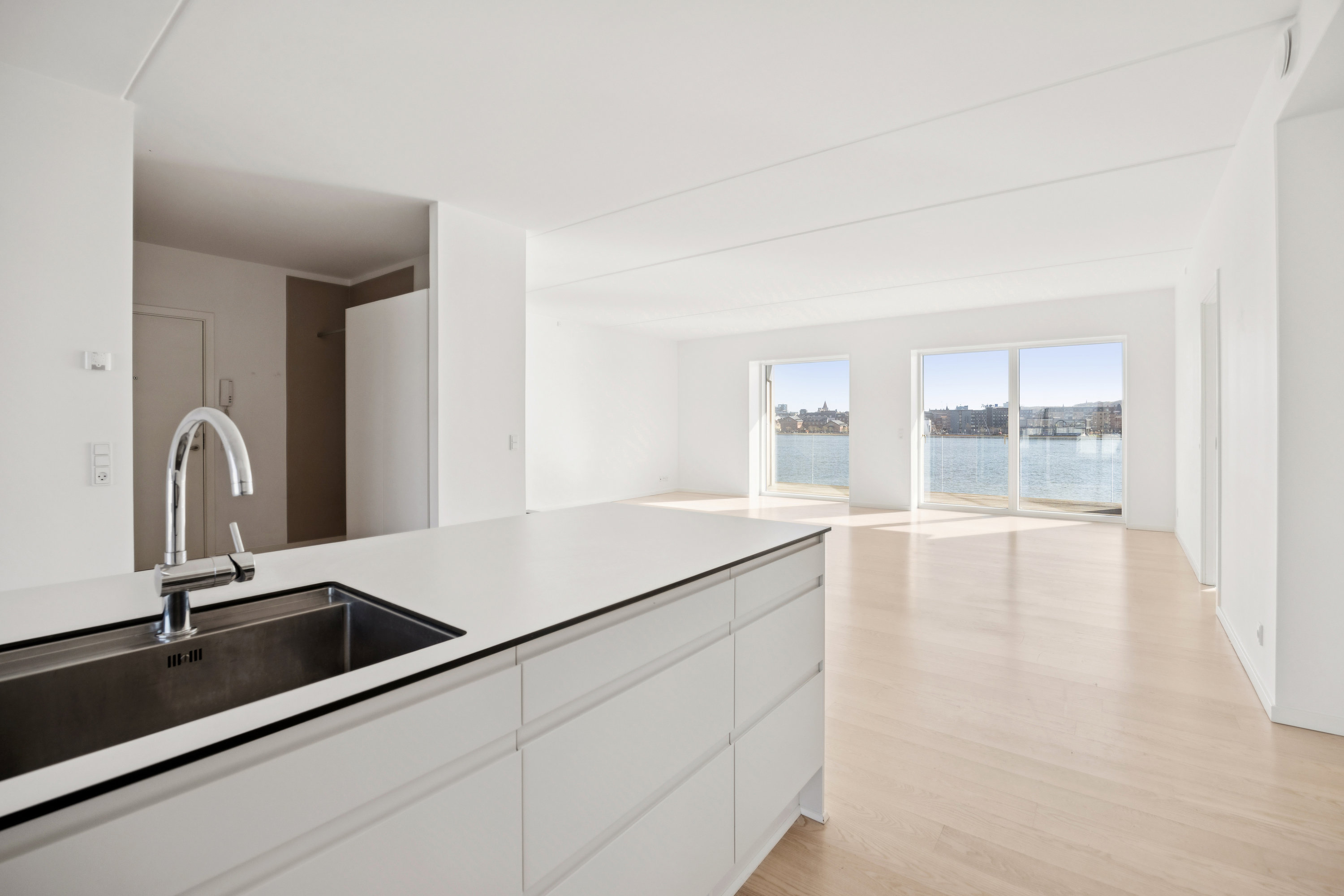 Fremhævet køkken billede i fuldskærmstilstand. Billede af Havnegade 29, 2. th., 9400 Nørresundby