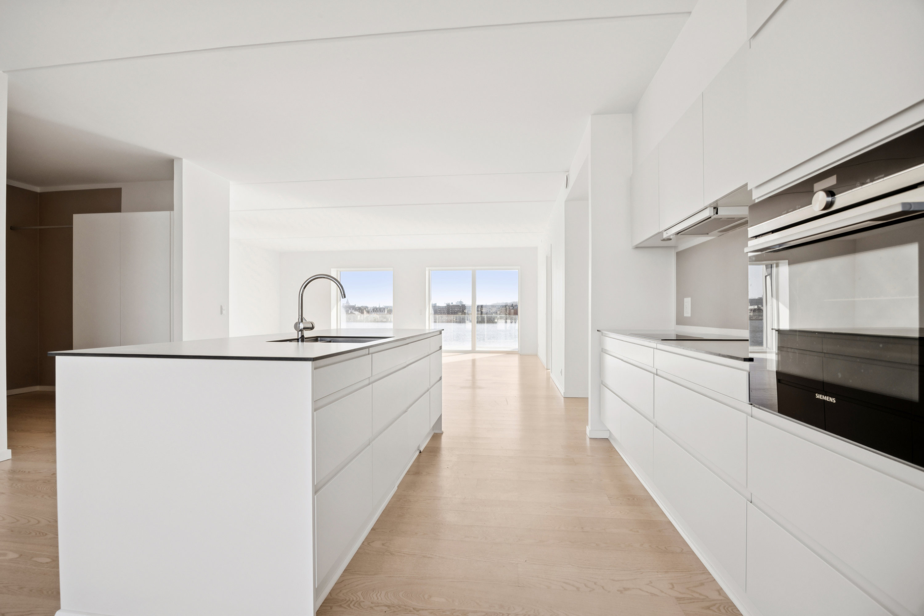 Fremhævet køkken billede i fuldskærmstilstand. Billede af Havnegade 29, 2. th., 9400 Nørresundby