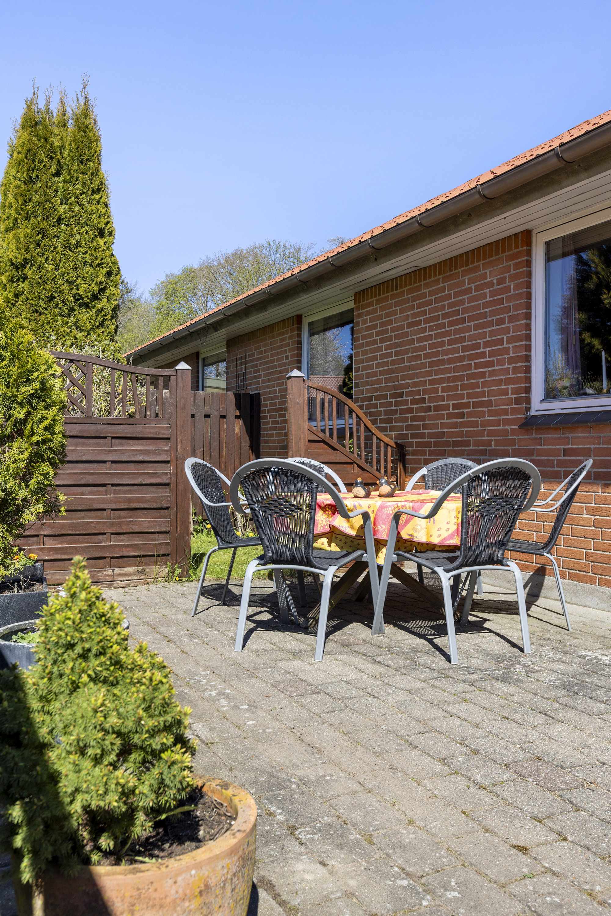 Fremhævet terrasse billede i fuldskærmstilstand. Billede af Møllegårdsvej 111A, 4295 Stenlille