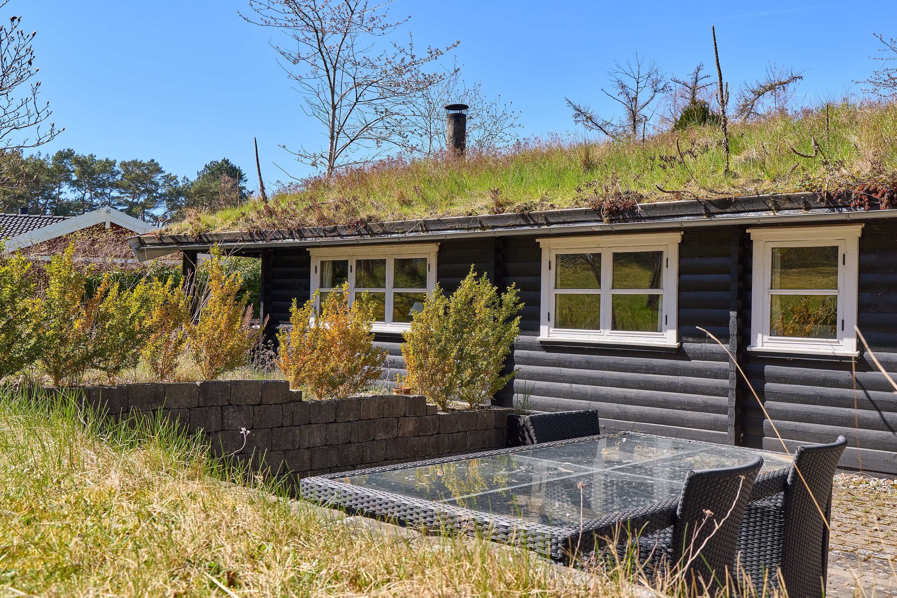 Fremhævet terrasse billede i fuldskærmstilstand. Billede af Riishøj-Åsen 5, Rågeleje, 3210 Vejby